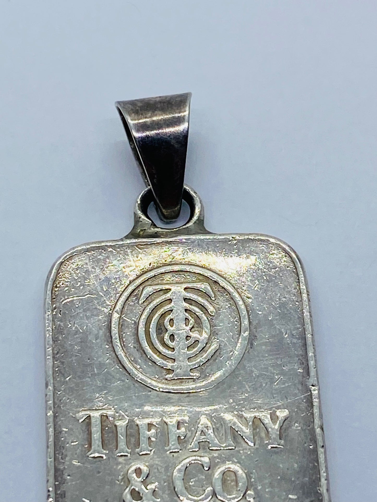 Vintage Tiffany Co Sterling Silver 1/2 Troy Ounce .999 45MM x 20MM