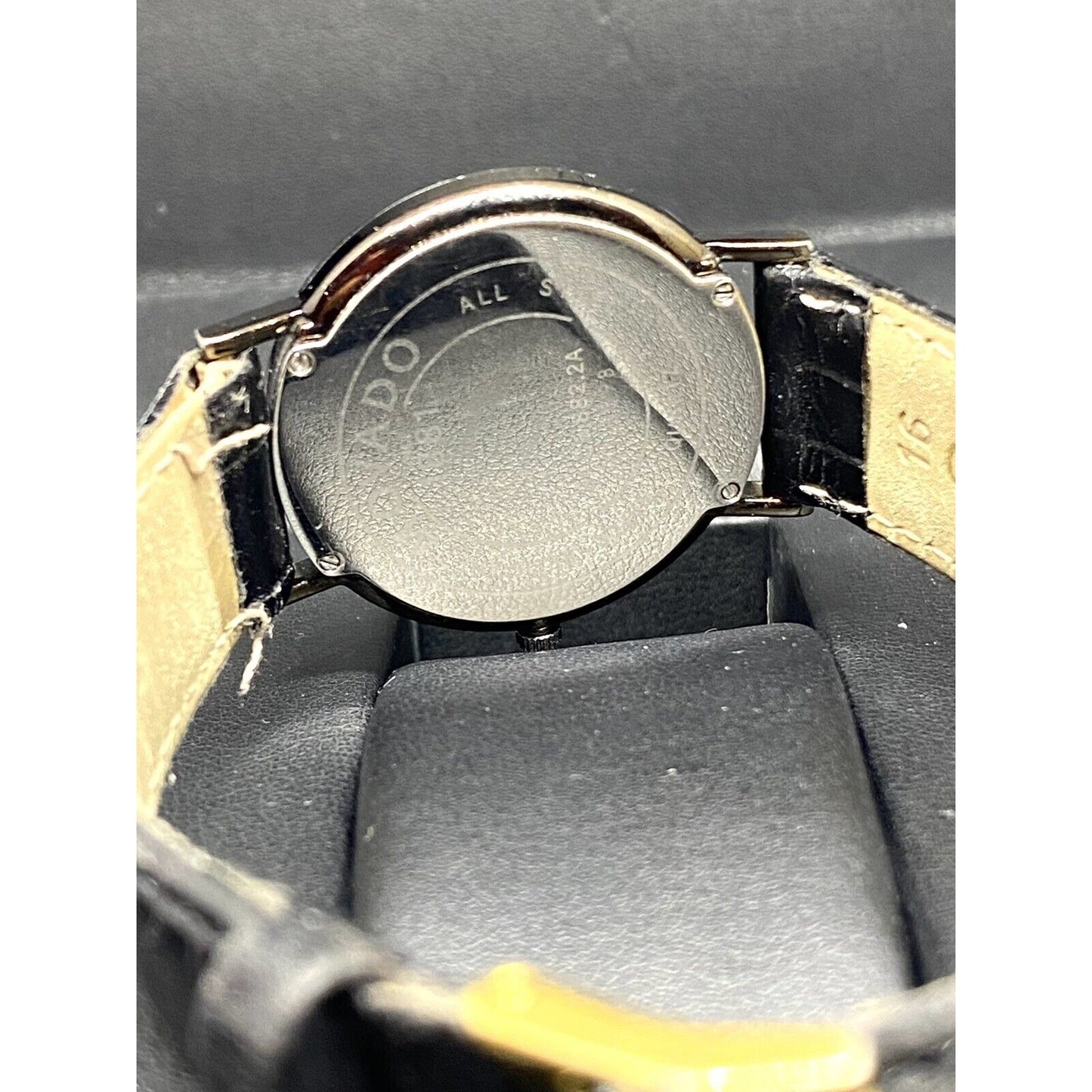 Movado Museum Ultra slim Thin Black Dial Quartz Watch 84.C6.882.2.A BOX!