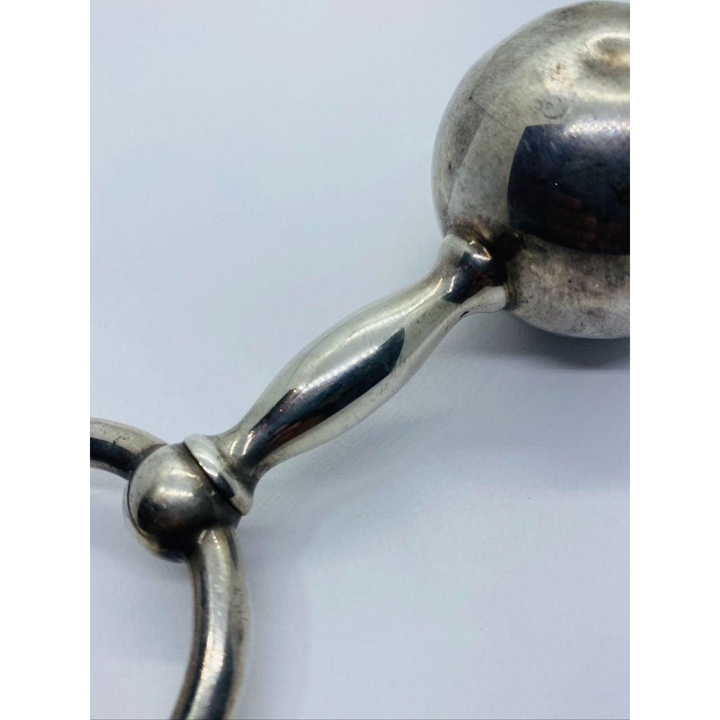 Rare Tiffany & Co Sterling 925 Baby Rattle & Teething Ring