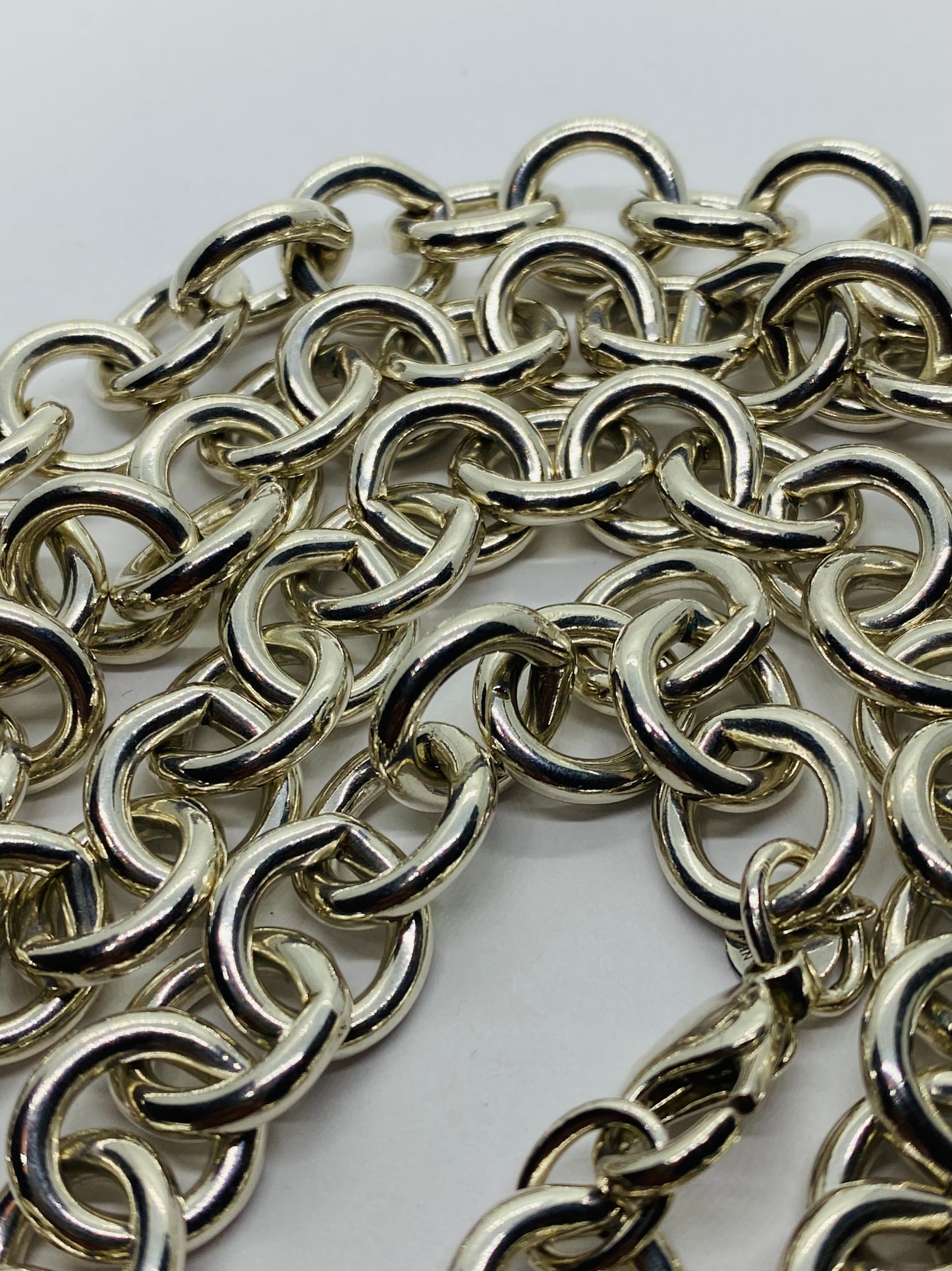 RARE Tiffany & Co. Chain Necklace Belt Vintage, 225 Grams, 30” Long AUTHENTIC