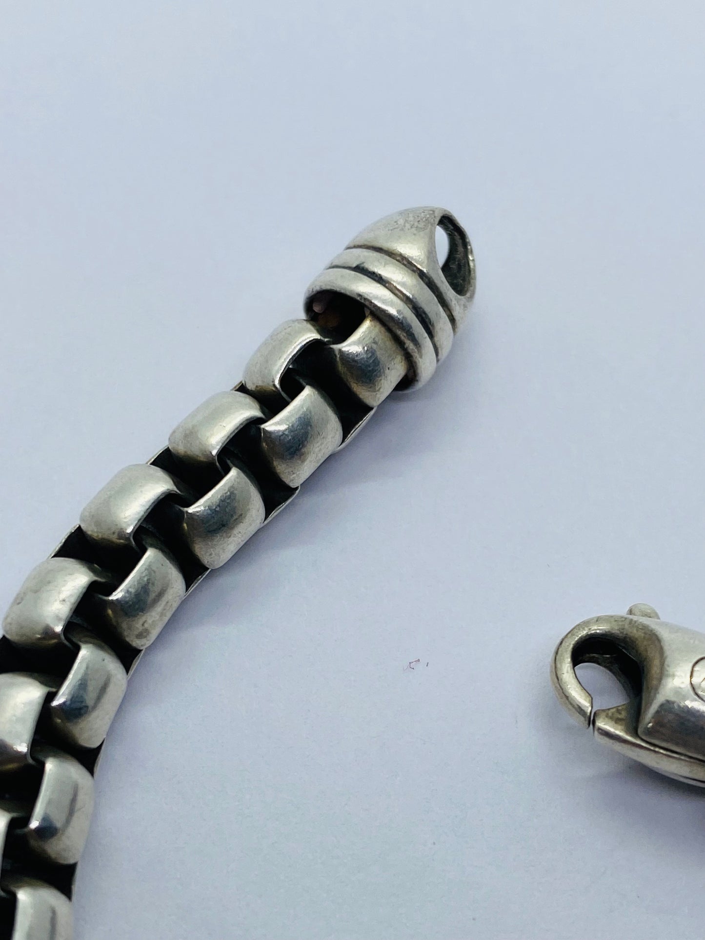 Authentic David Yurman Extra Large 8.75” Box Chain Bracelet 7mm. 50.6 Grams.