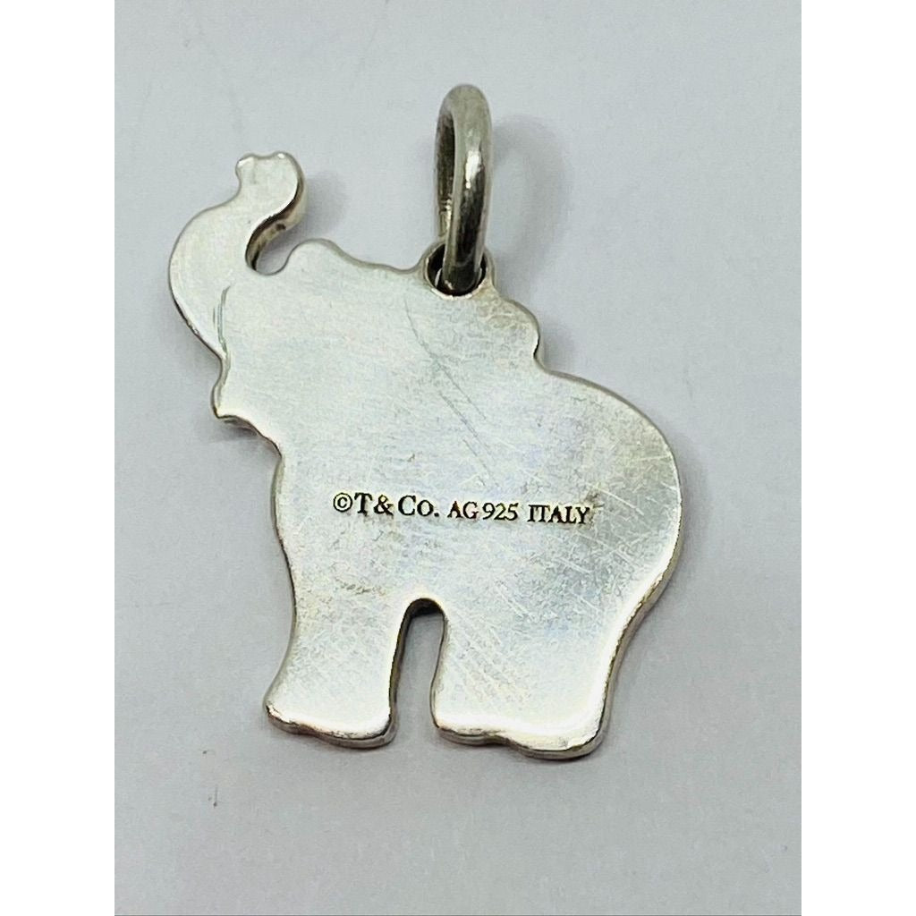 Tiffany & Co Elephant Charm or Pendant in Sterling Silver