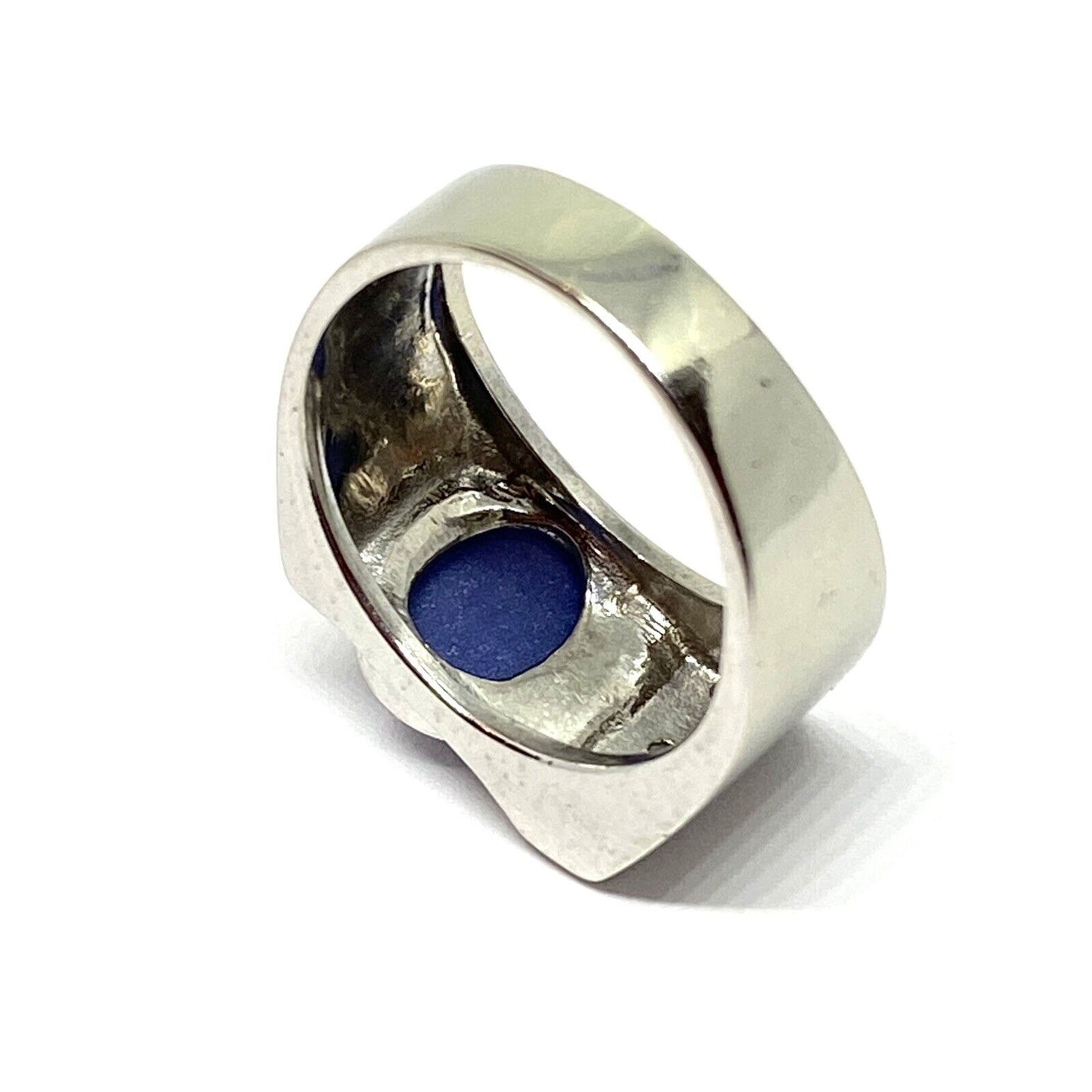 Estate Diamond Star Sapphire 14K Gold Fancy Ring 7.0 Grams