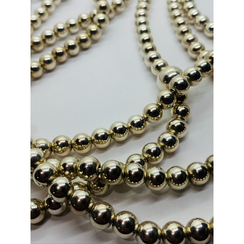 Tiffany & Co Hardwear Ball Bead 87" Extra Long Necklace RARE