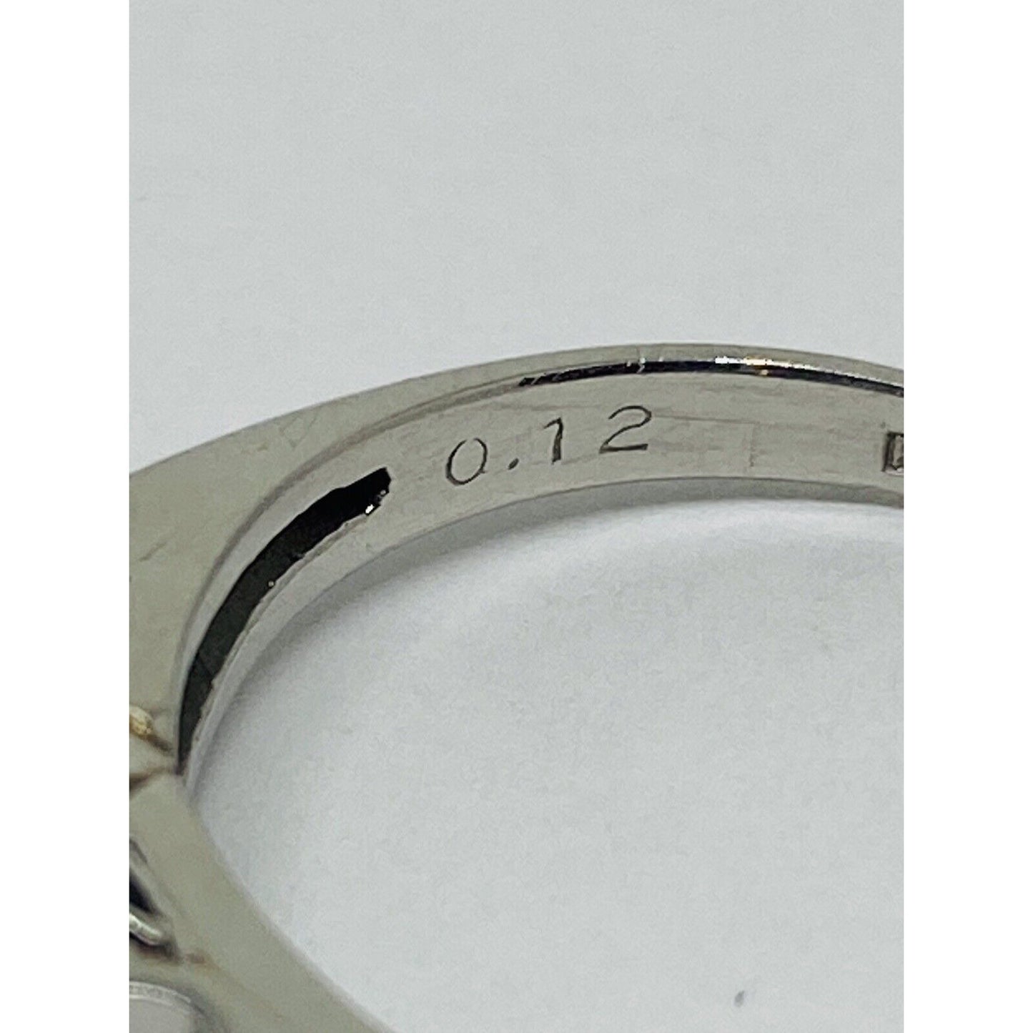 Diamond .64 Emerald Diamond Platinum Engagement Cocktail Ring 7.5