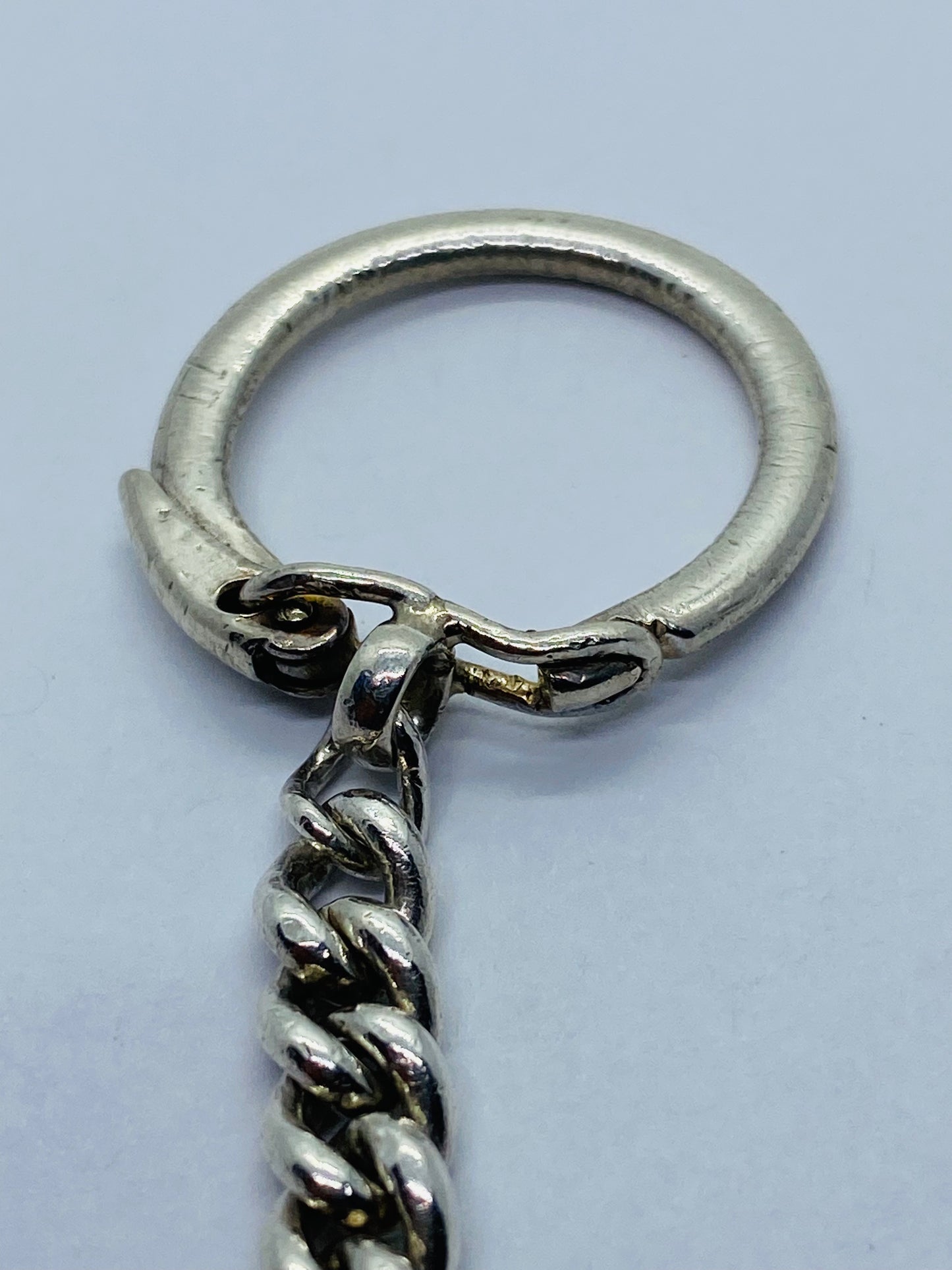 Vintage Tiffany & Co Heart Keychain Sterling Rare