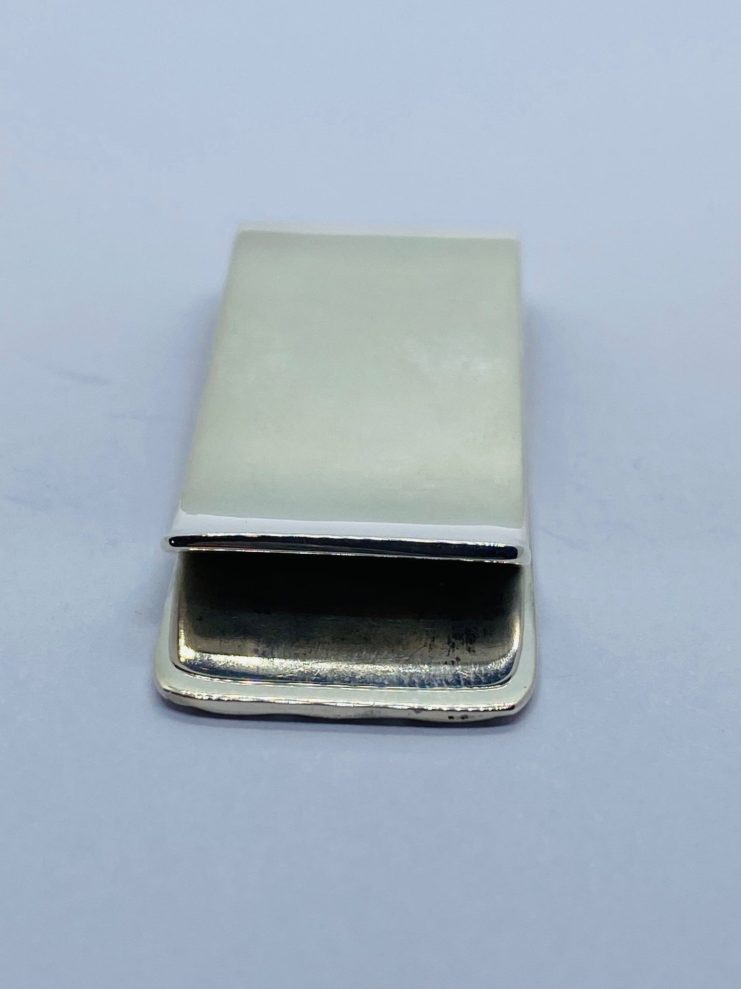 Retired Tiffany & Co. Sterling Silver Honeycomb Pattern Money Clip