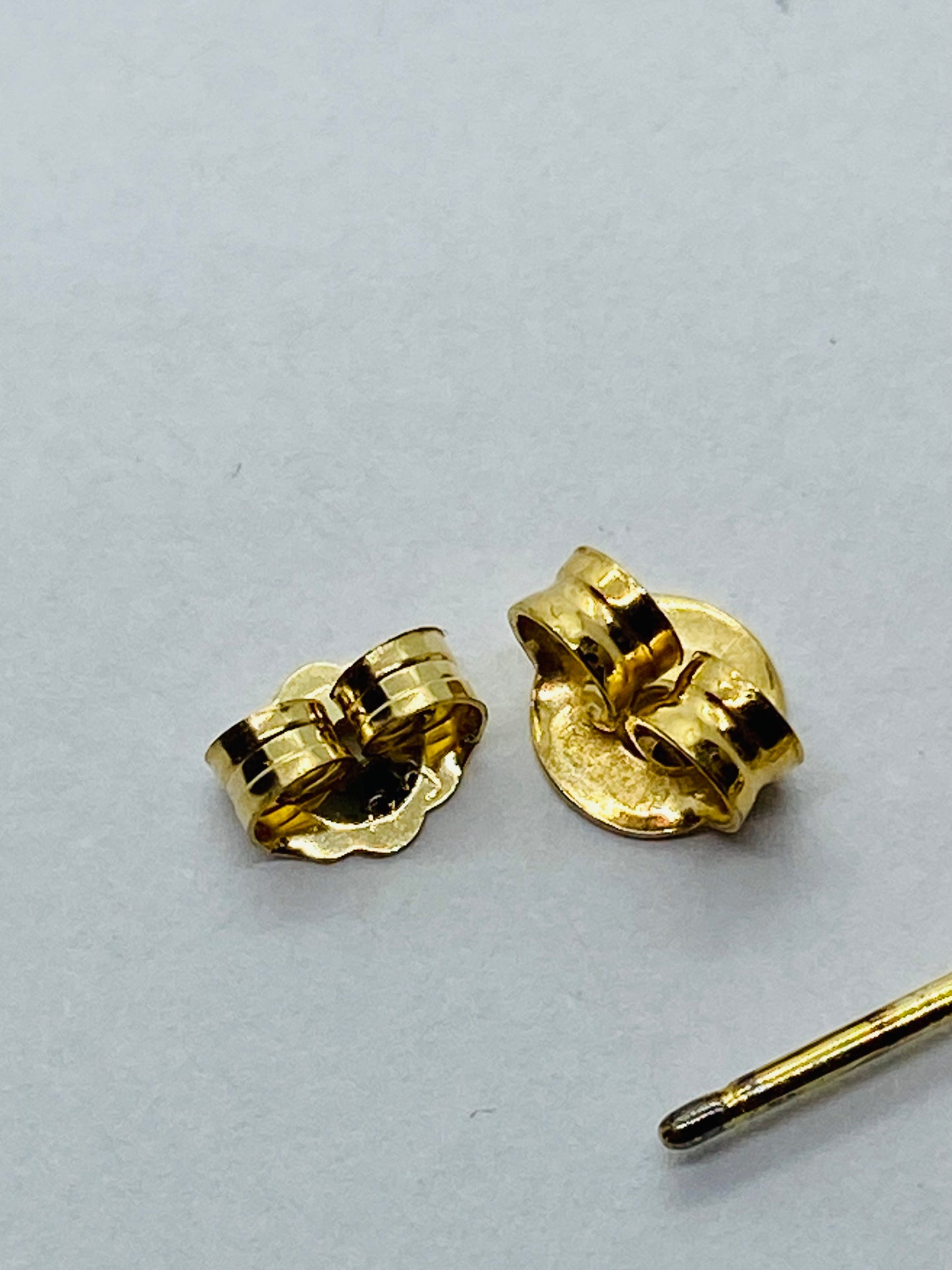 Tiffany & Co 18K Gold Bead Ball Dot Hoops Earrings Pouch Box Ribbon Love Dotted