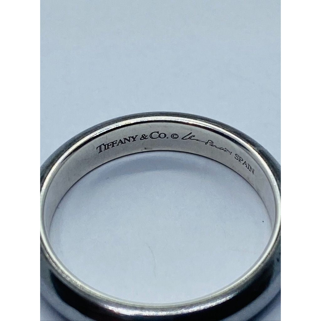 Tiffany & Co. Elsa Peretti Iron Band Size 8.25