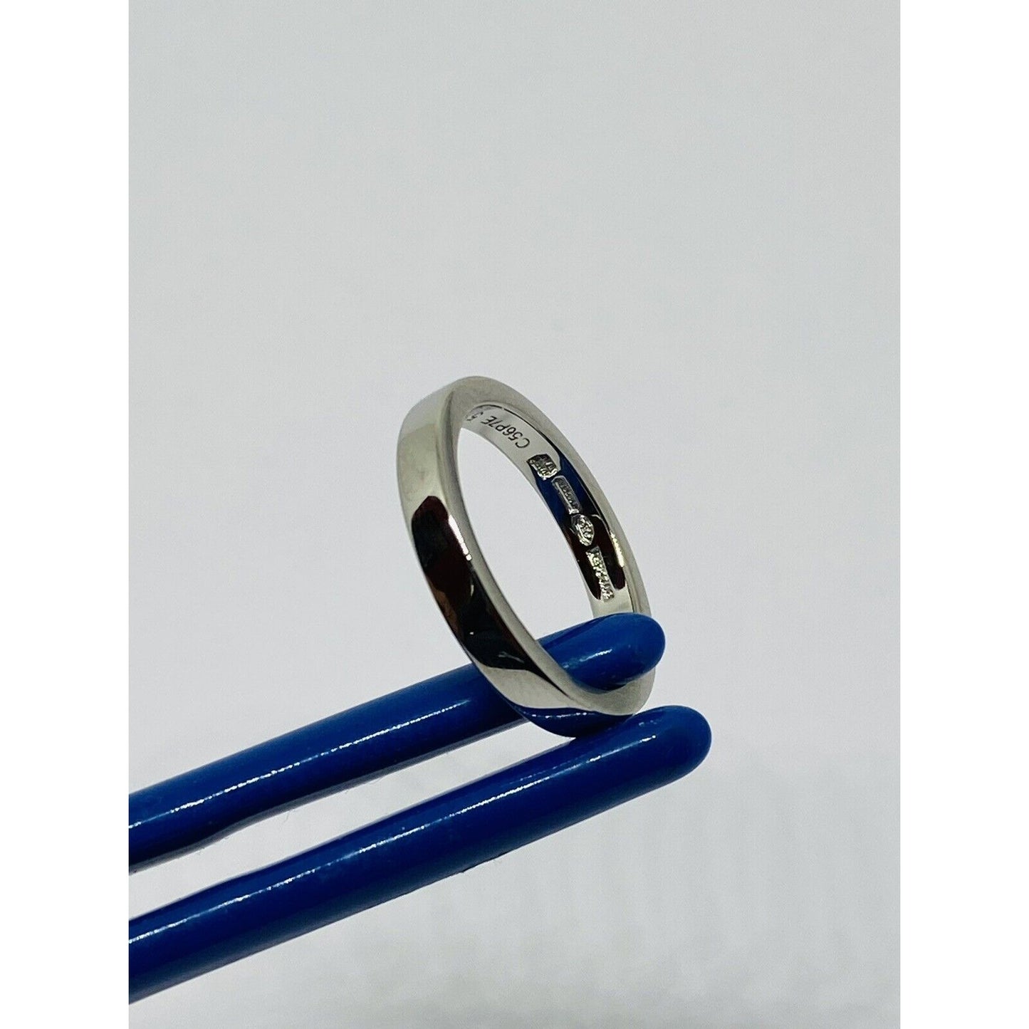 Bvlgari "MarryMe" Platinum Wedding Ring Size 5.5 (51) 2.7mm wide 6 gram