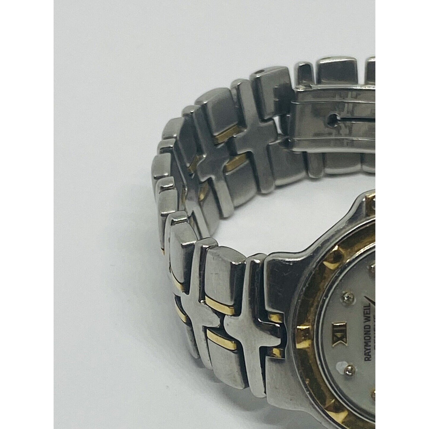 Raymond Weil Watch PARSIFAL 9990 COLLECTION 8 Diamond Mother Of Pearl READ!!!!!!
