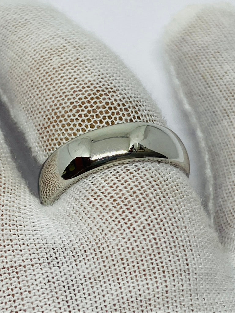 $2800 Tiffany & Co Comfort Platinum 950 6MM Size 7.75 man woman unisex ring box