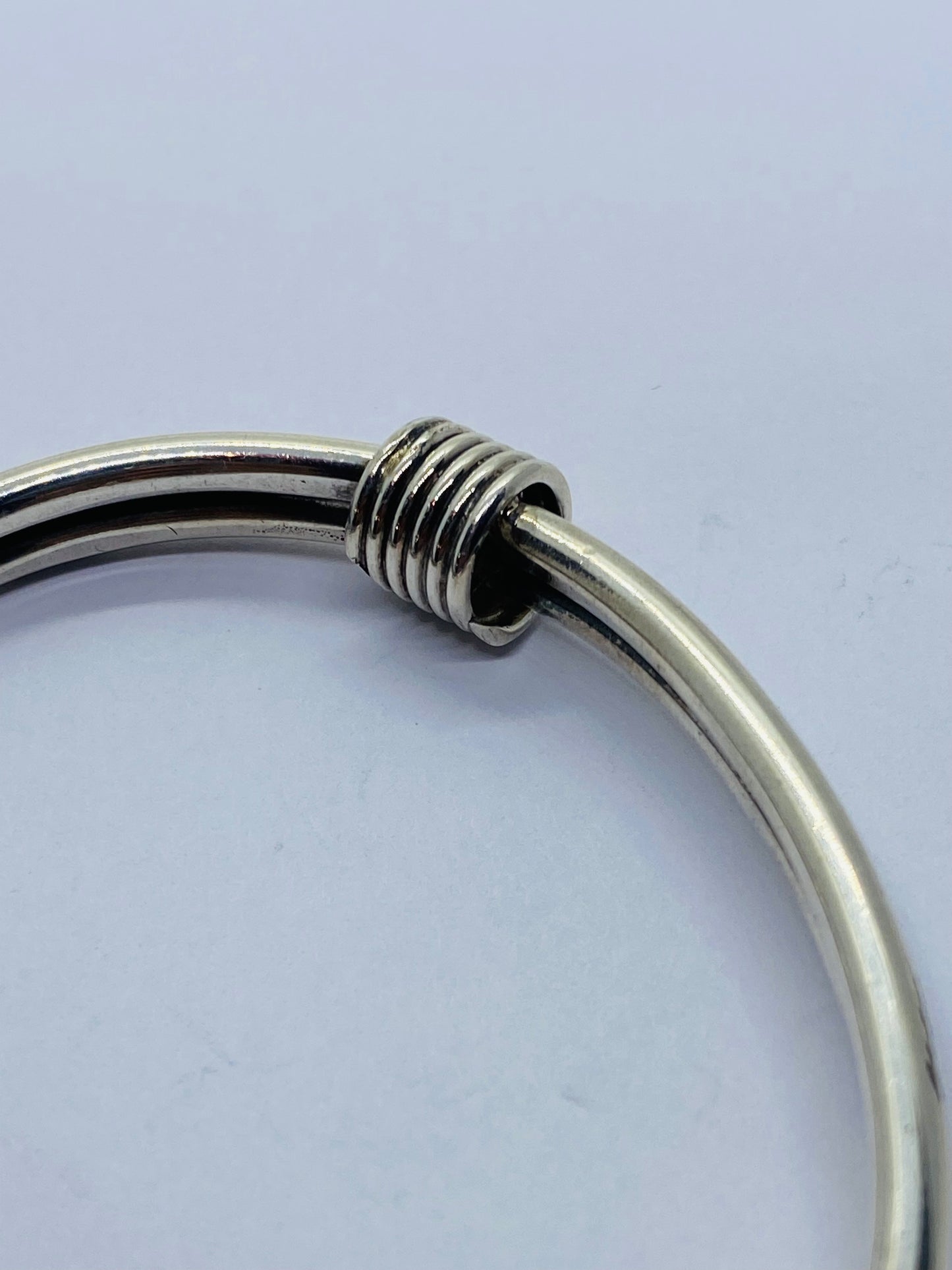 Tiffany & Co Double Coil Double Bracelet Sterling Silver 925. RARE. 7.5”