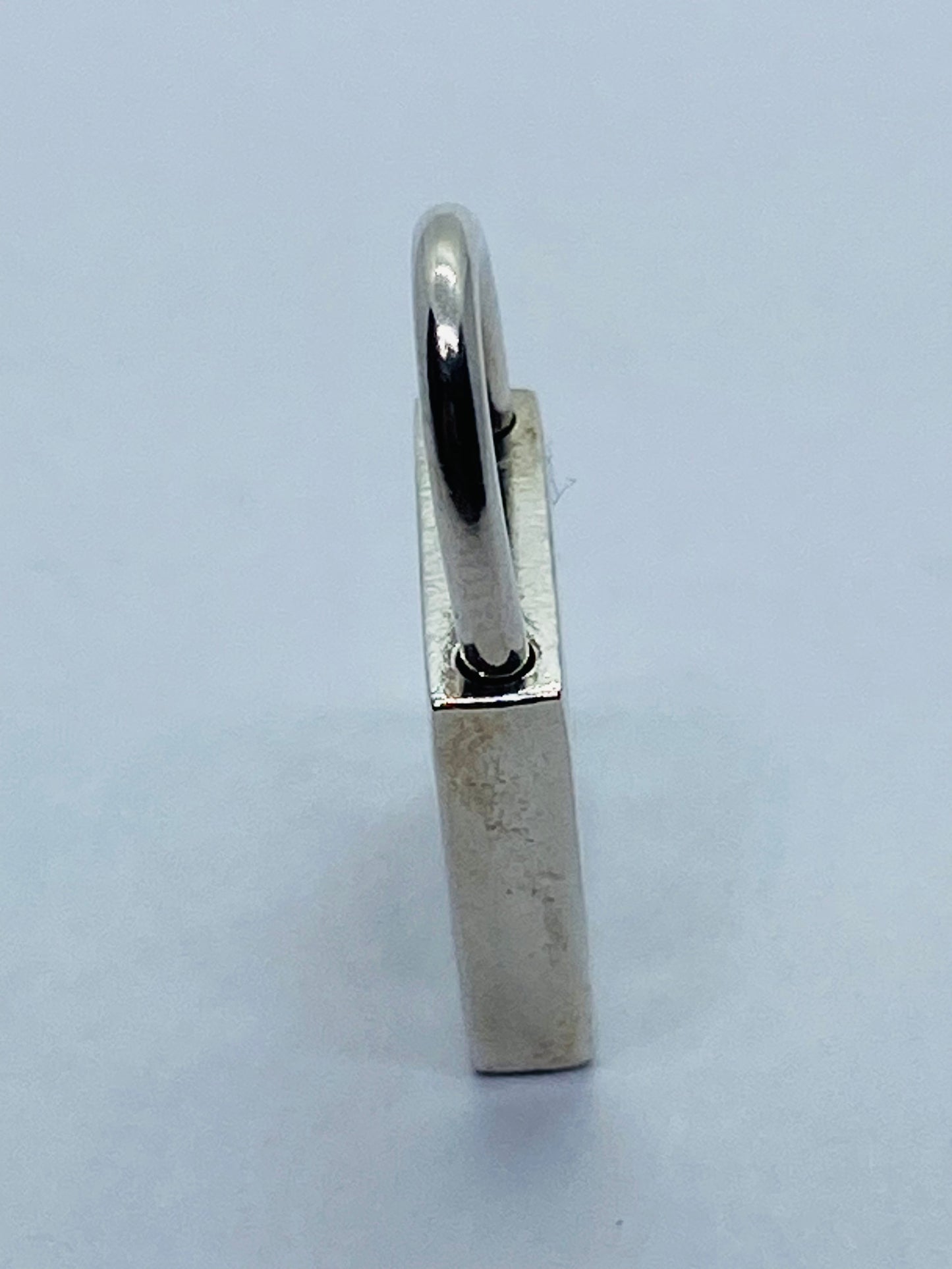 Tiffany & Co Silver Number Two 2 Padlock Charm Box