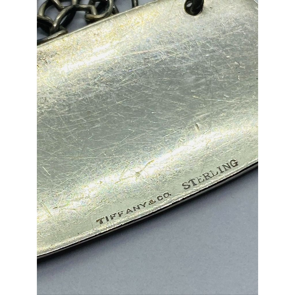 Tiffany & Co Sterling Silver 925 Brandy Decanter Bottle Tag