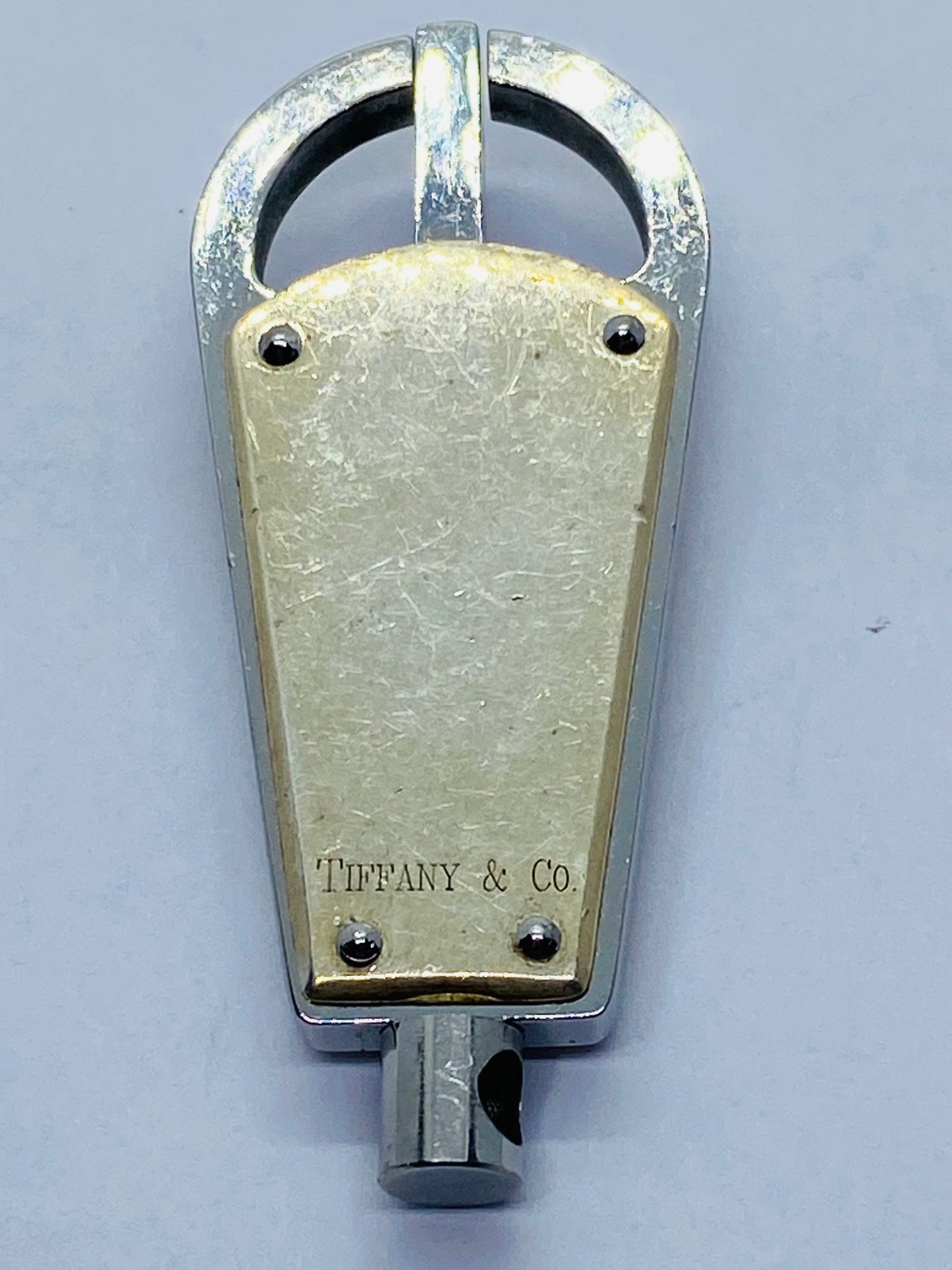 Tiffany & Co Sterling Silver 1837 Valet Key Ring Holder