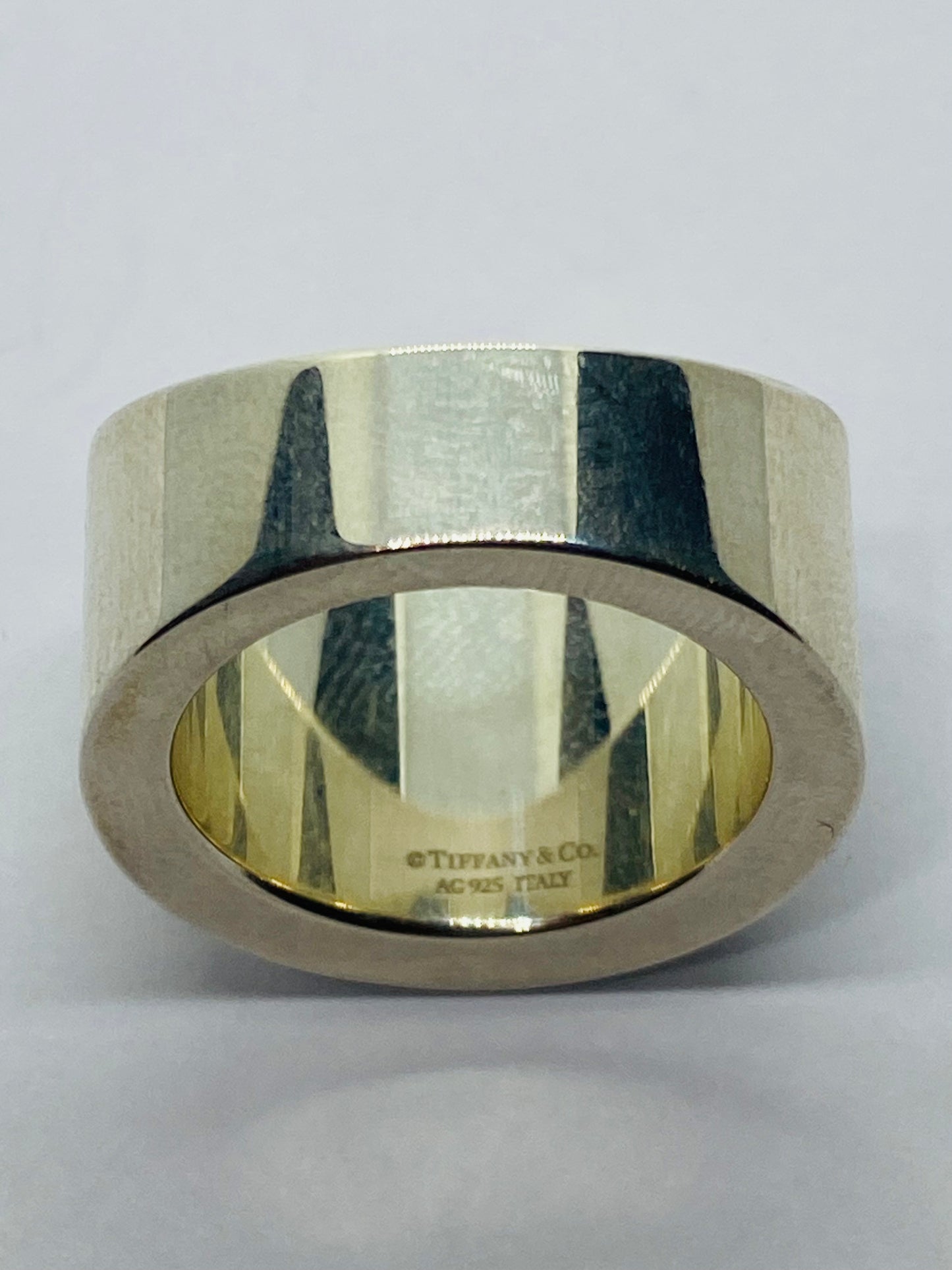 Tiffany & Co Out of Retirement Ring Heavy Dome Ring Sterling Silver 925