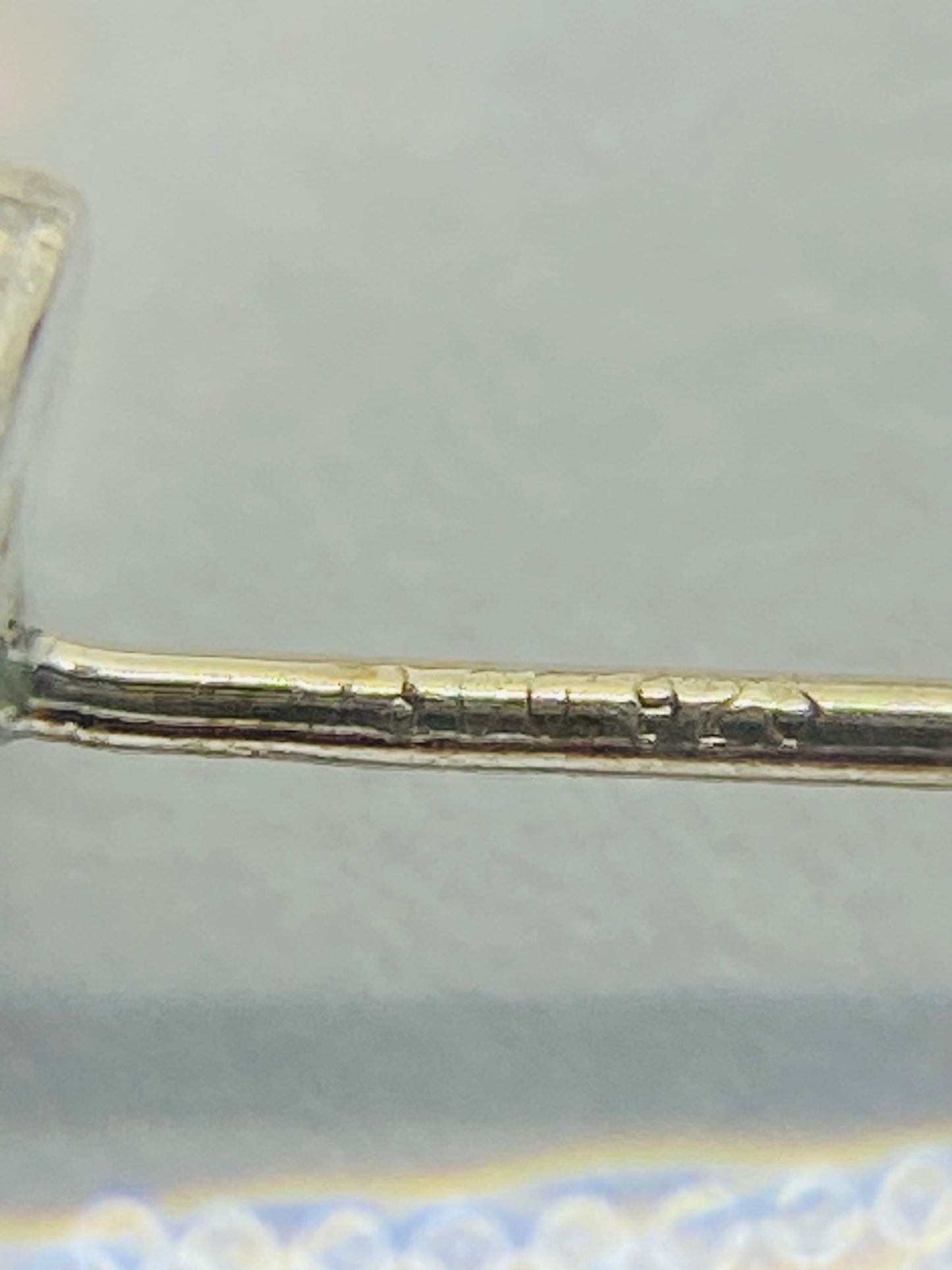 Tiffany & Co. Sterling Silver Smooth Post Hoop Earring 32MM SINGLE