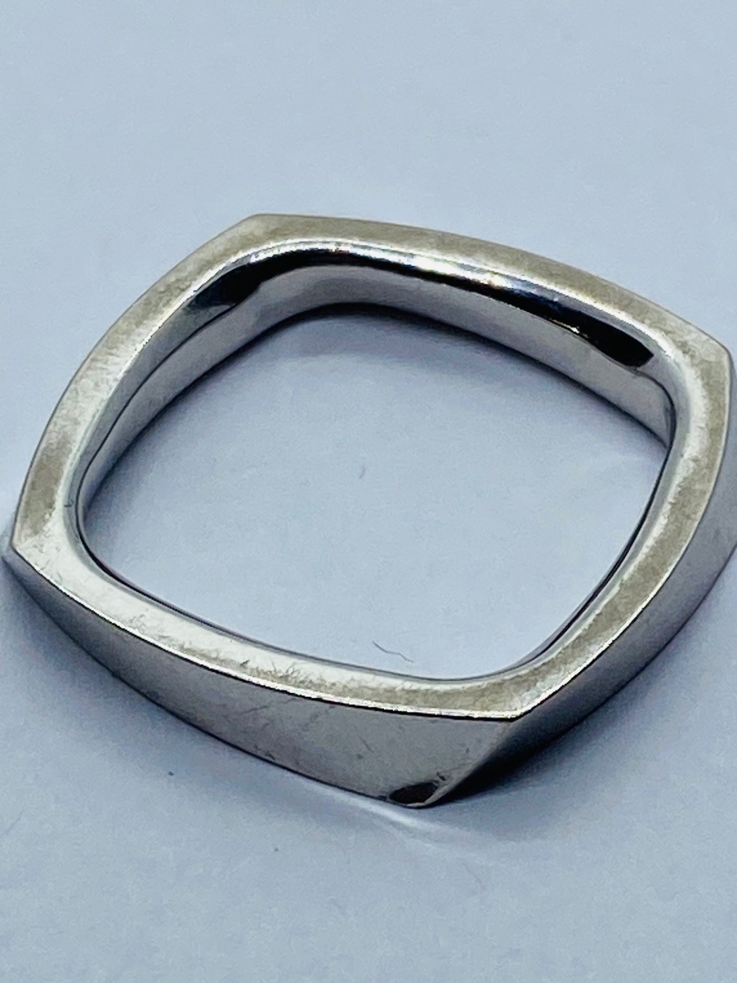 Tiffany & Co. 18k White Gold Frank Gehry Torque Ring Size 6.25 6.6g