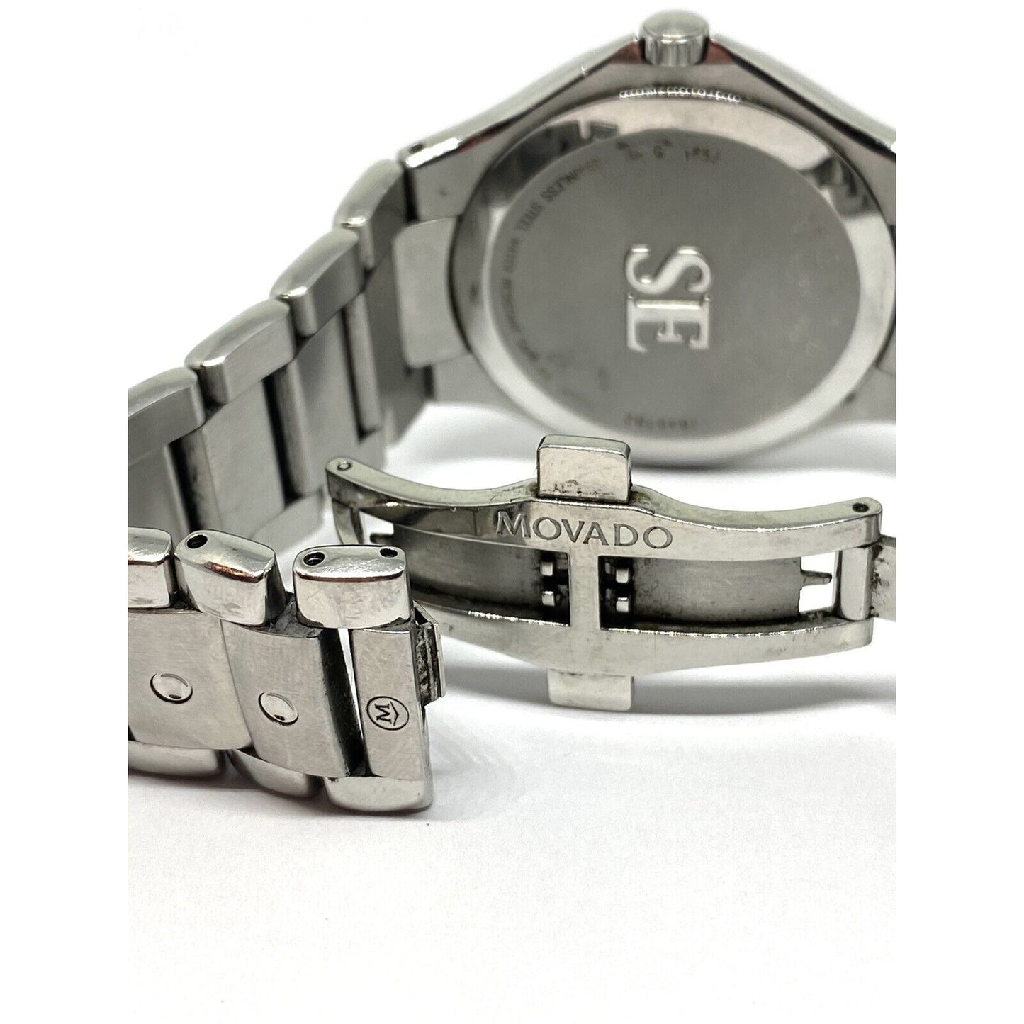 MOVADO Stainless Steel Sports Edition SE Museum Men's Watch 84.G1.1882 7.5”