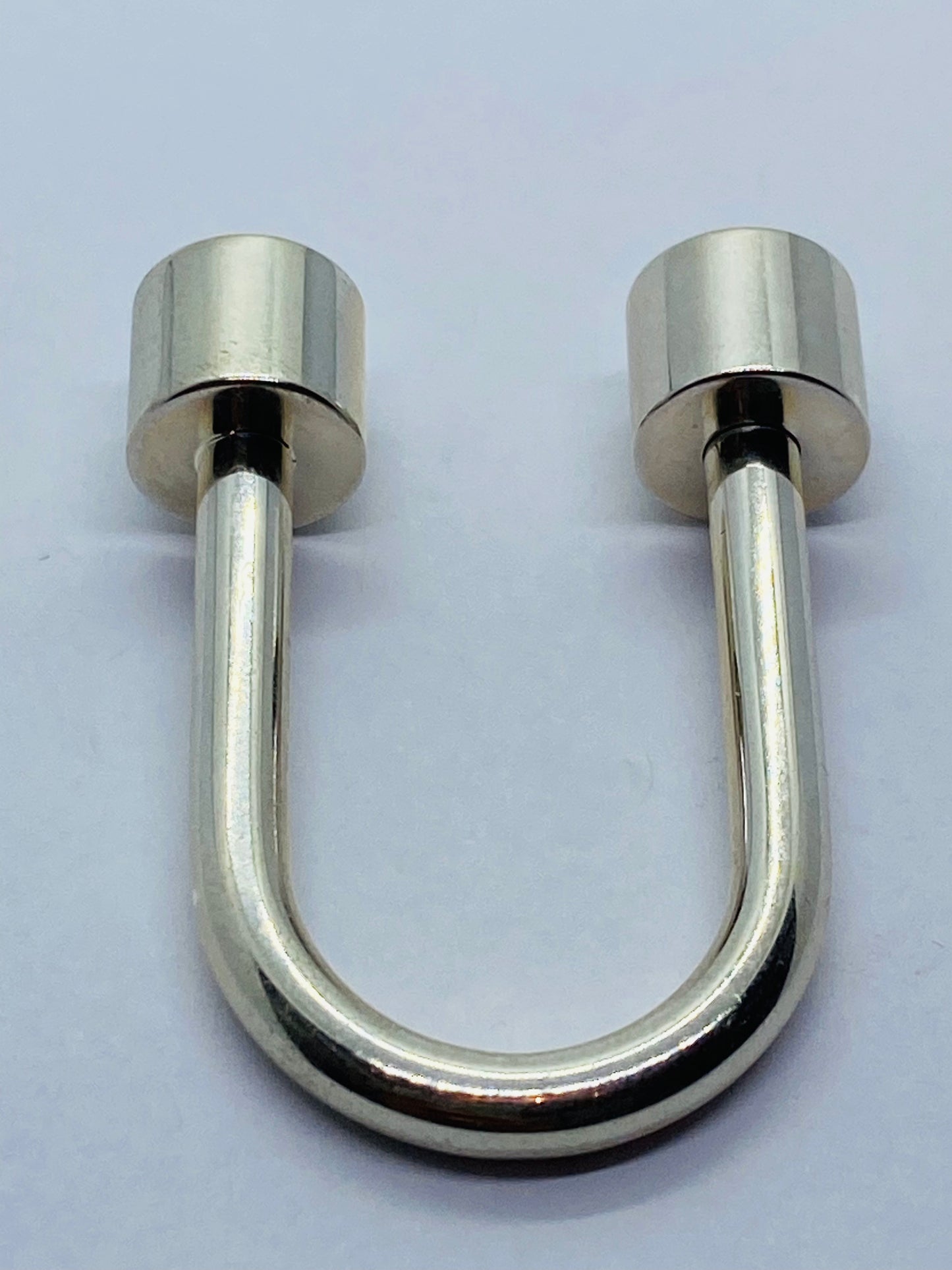 TIFFANY & CO. STERLING SILVER PLEASE RETURN TO. CIRCLE KEYRING