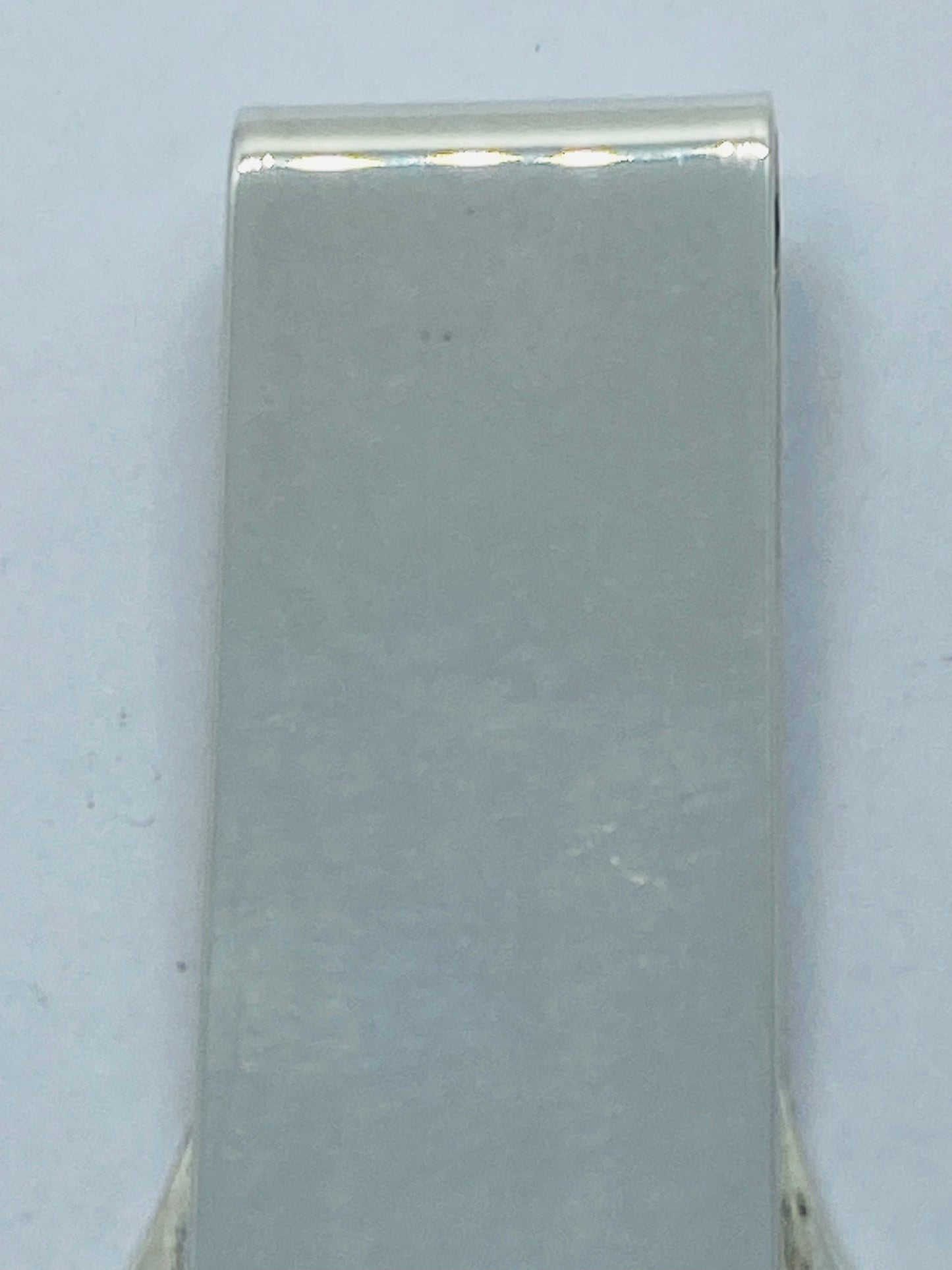 Retired Tiffany & Co. Sterling Silver Money Clip Rare, Pouch And Box!
