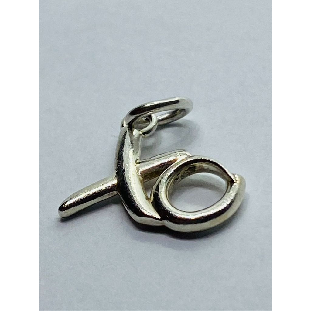 Tiffany & Co Rare Sterling Paloma Picasso XO Pendant Sterling Silver 925