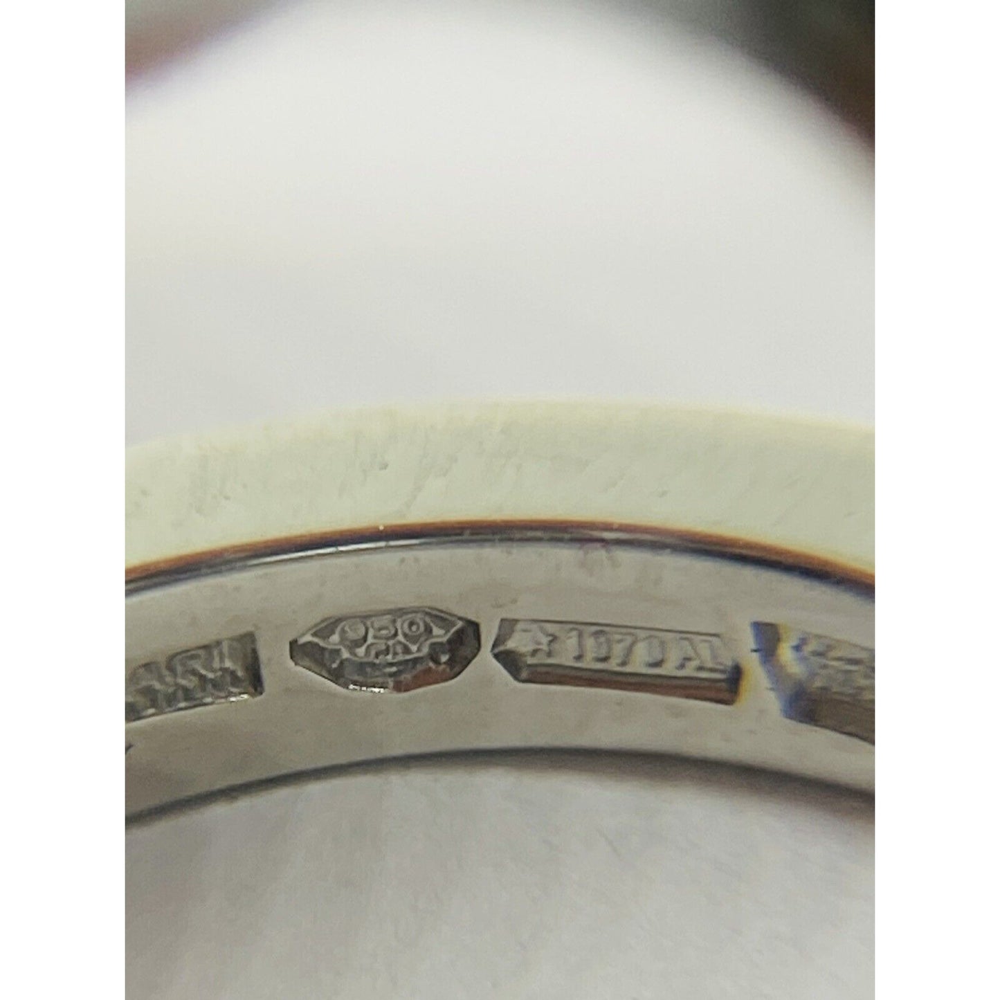 Bvlgari "MarryMe" Platinum Wedding Ring Size 5.5 (51) 2.7mm wide 6.1 gram