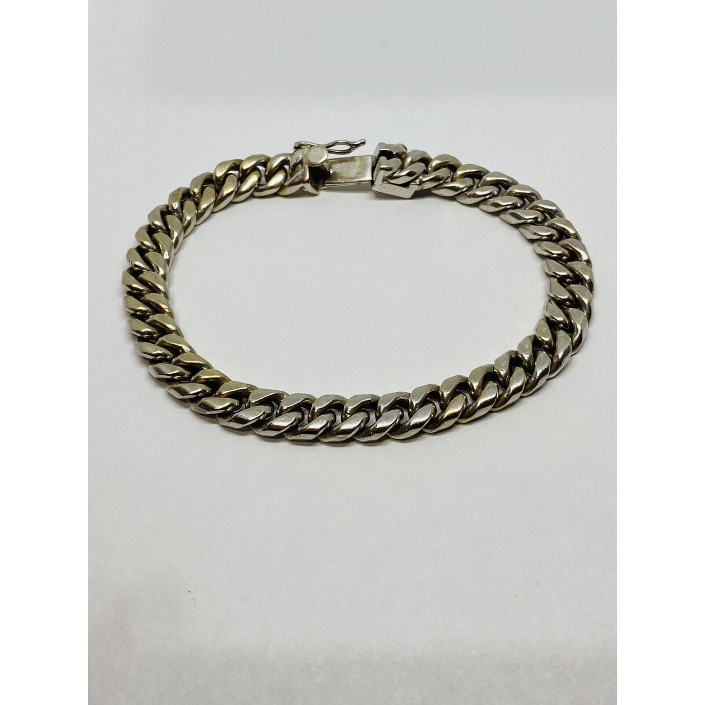 53.3 grams SOLID 14k GOLD CUBAN 8.5MM chain BRACELET 8.25”