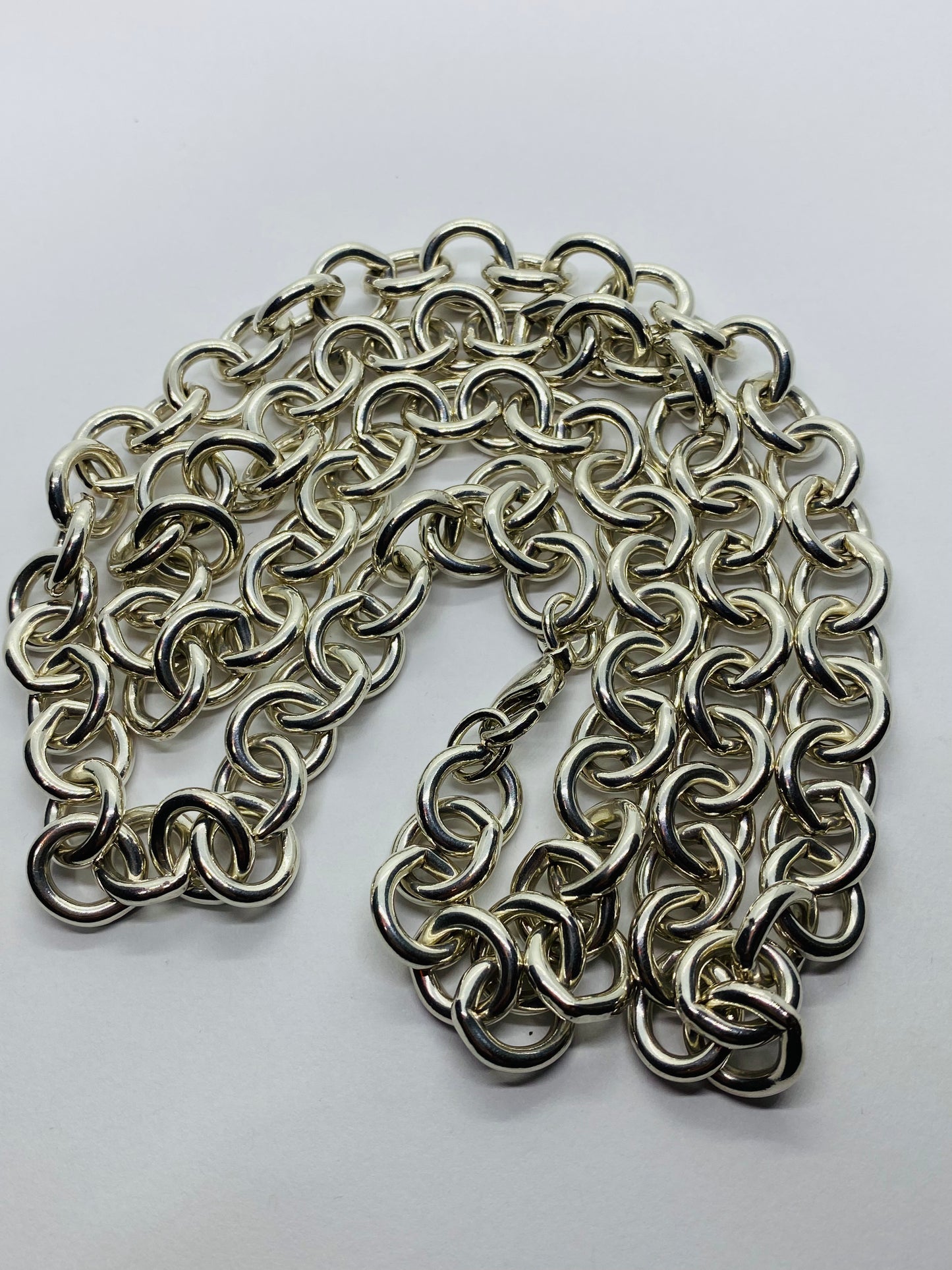 RARE Tiffany & Co. Chain Necklace Belt Vintage, 225 Grams, 30” Long AUTHENTIC