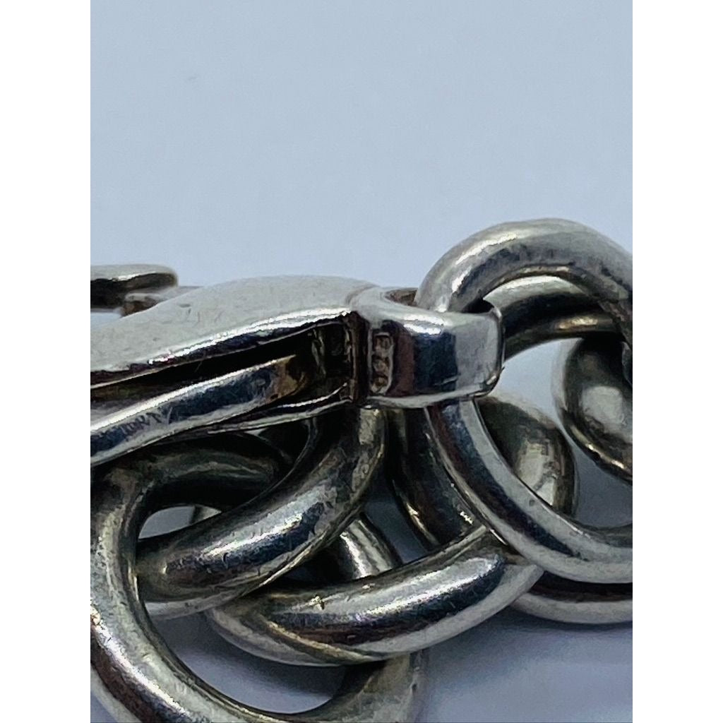 Tiffany & Co Silver Lobster Claw Clasp Extra Chain Links for Repair Lengthening
