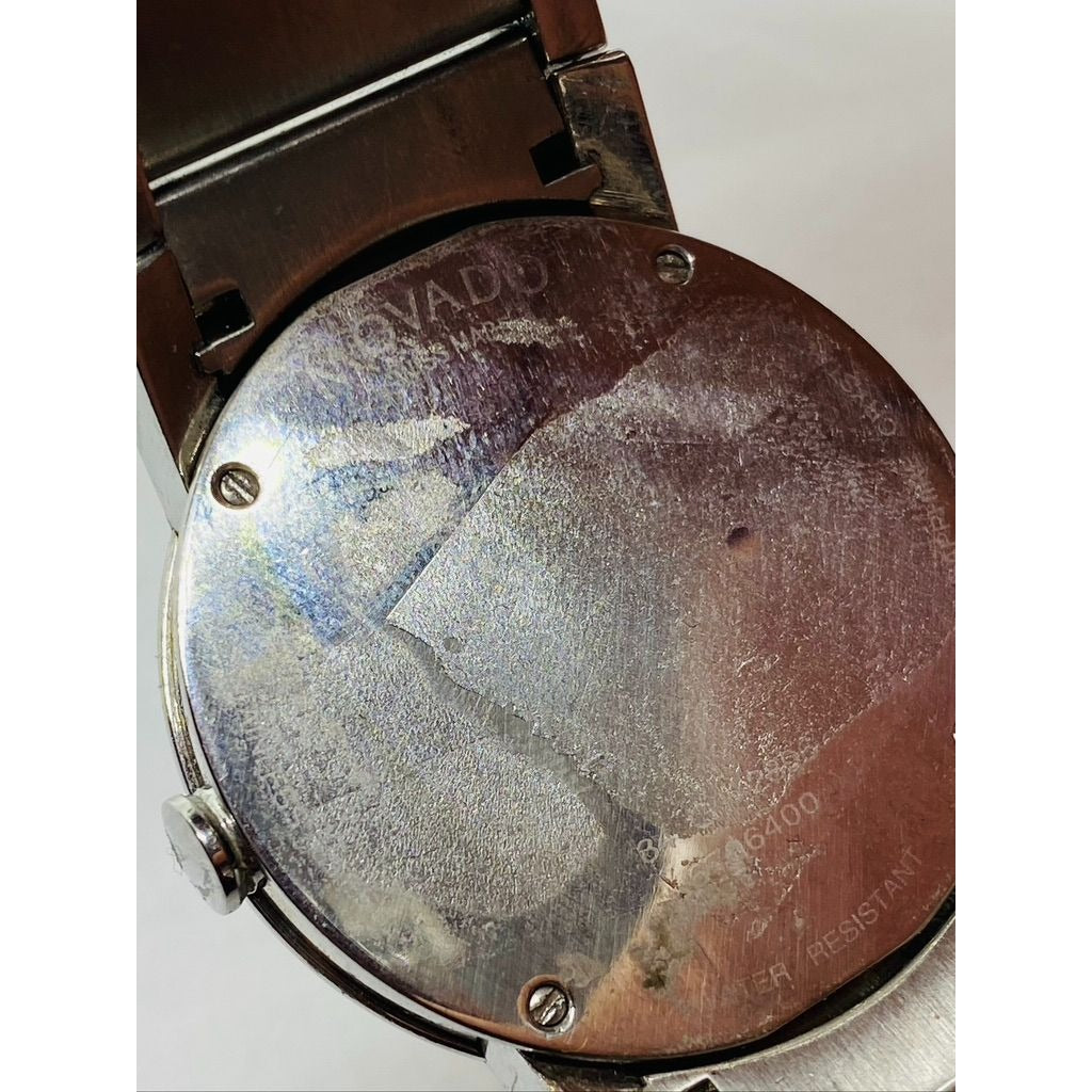 Movado Sapphire Silver Mirror Museum Dial Swiss Men's 84 G! 2896 READ!!!