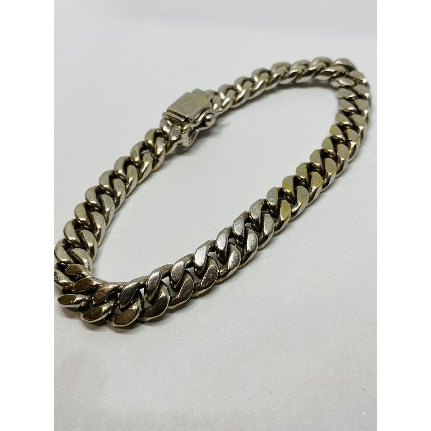 53.3 grams SOLID 14k GOLD CUBAN 8.5MM chain BRACELET 8.25”