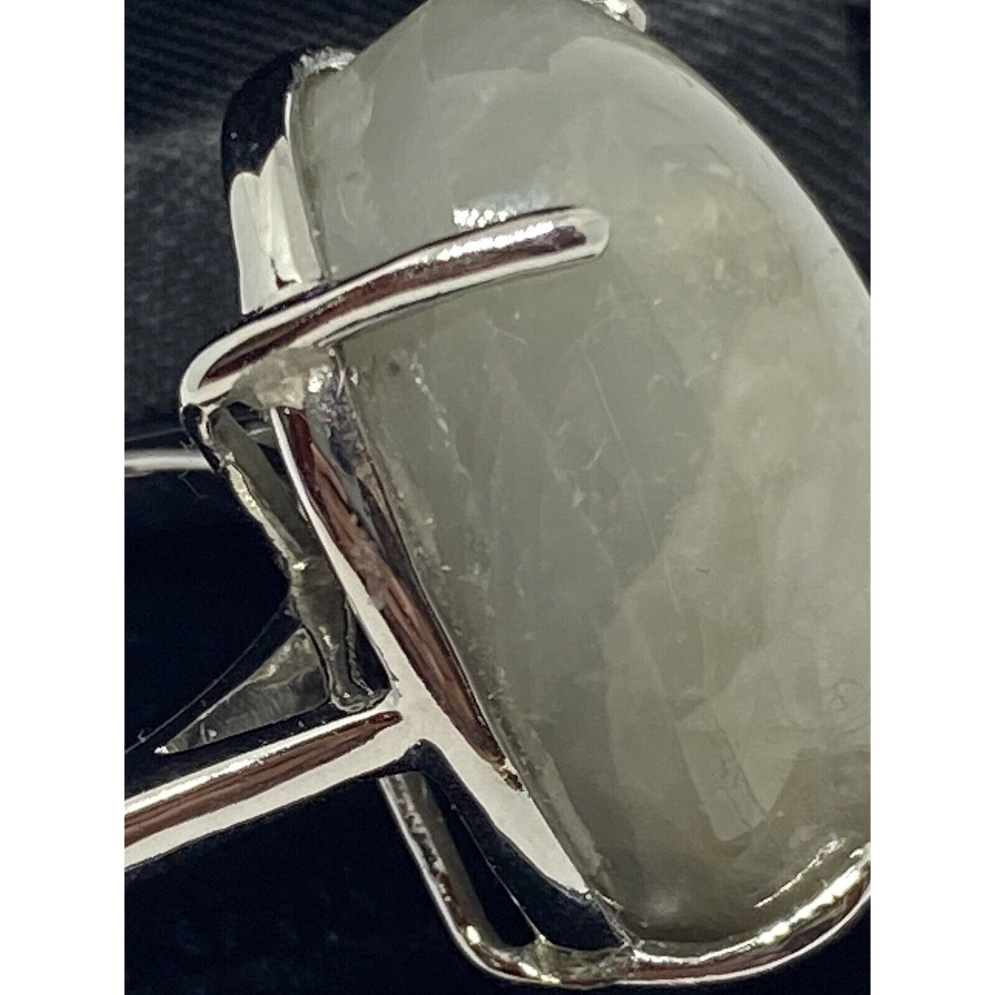 Huge 52.40ct Gray Star Sapphire 14K Gold Oval Cocktail Ring 16.85x22.84mm Stone