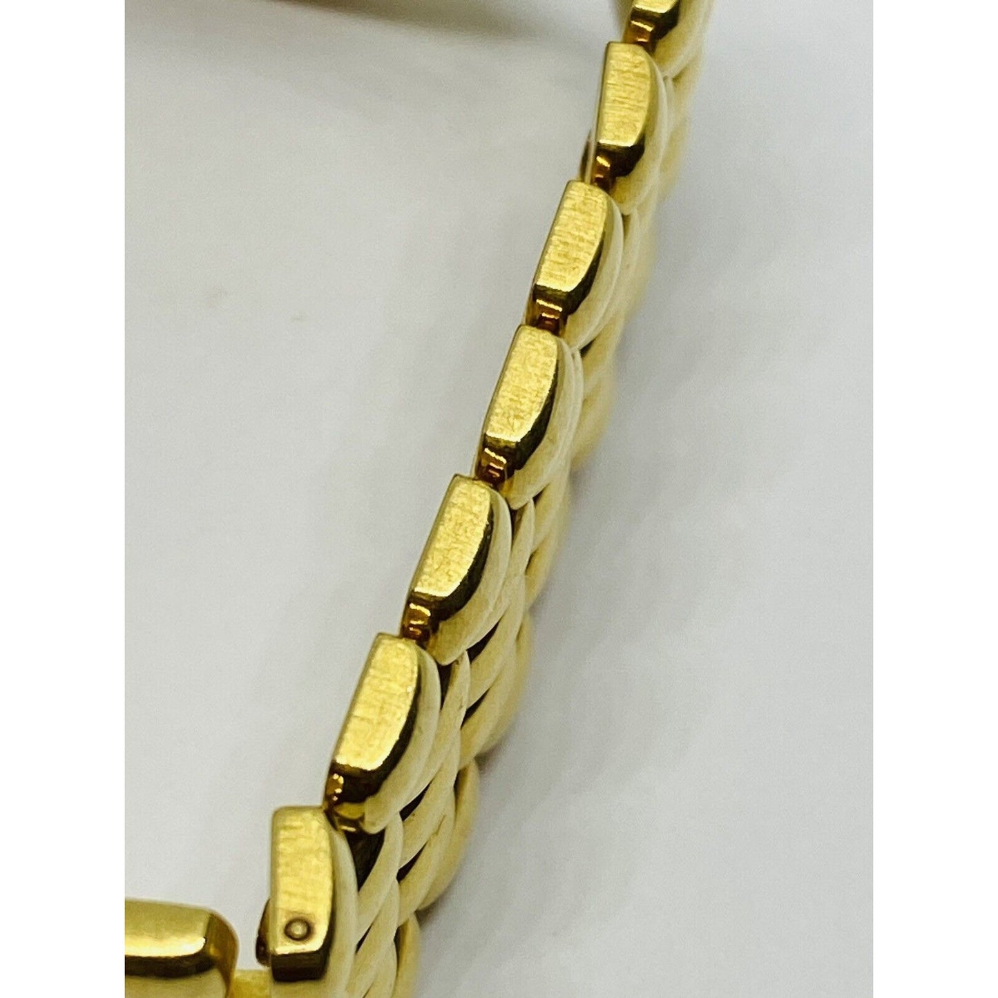 Solid 18k Yellow Gold JUVENIA Unisex Watch with Diamonds 101 grams 33mm ACCURATE