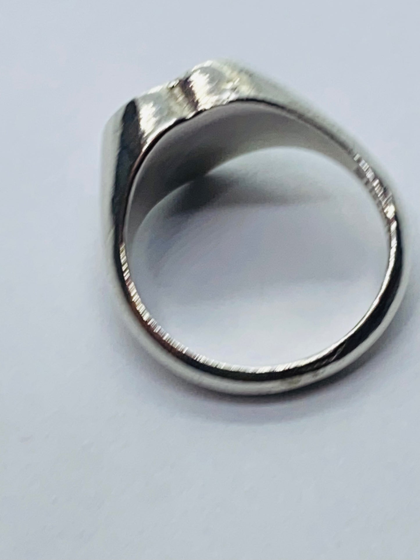 Tiffany & Co Sterling Silver 925 "Please Return To Tiffany & Co" Ring Size 5.5
