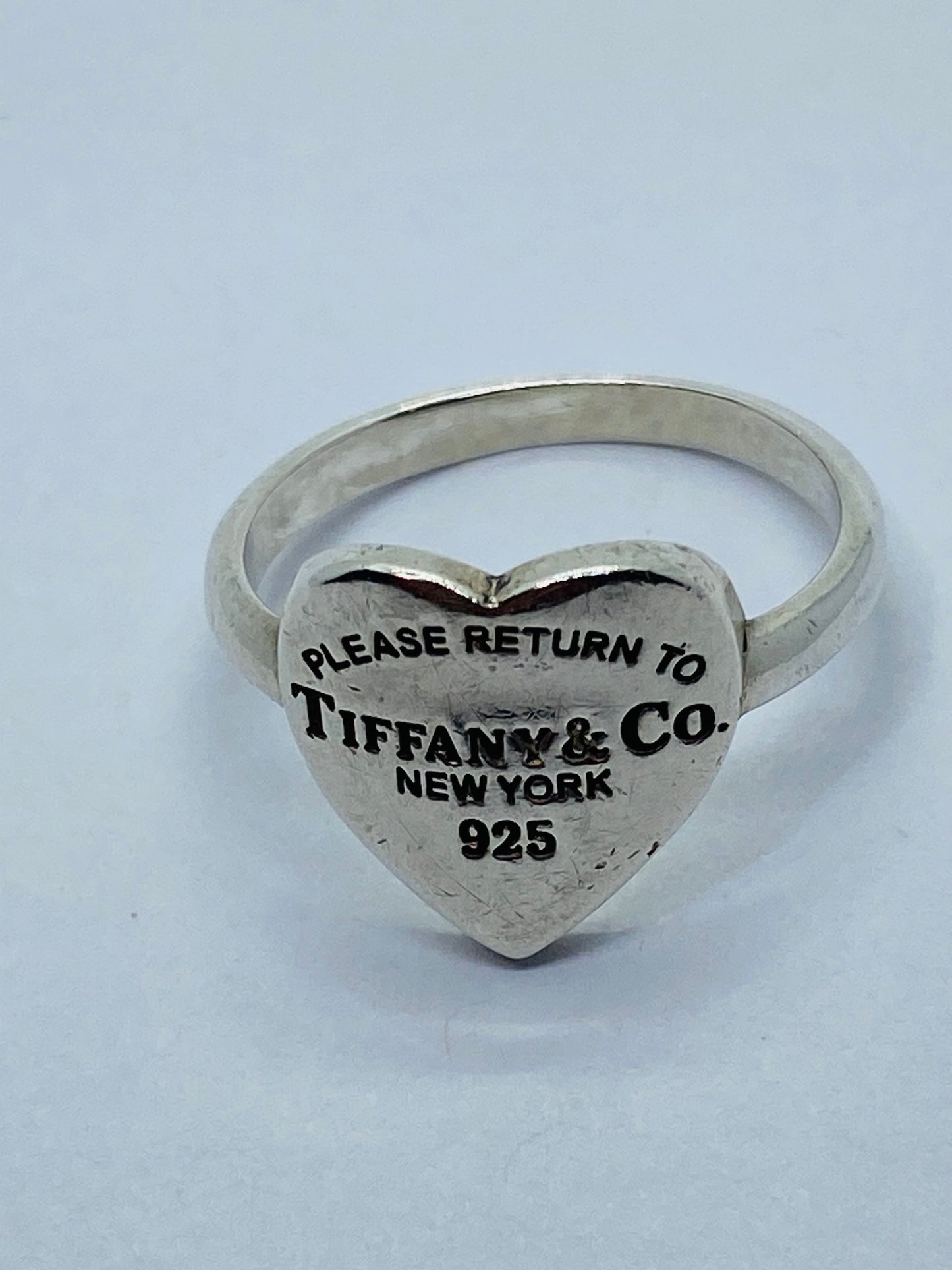 Tiffany & Co Ring Size 6 Sterling Silver Return To Tiffany & Co” New York , 925