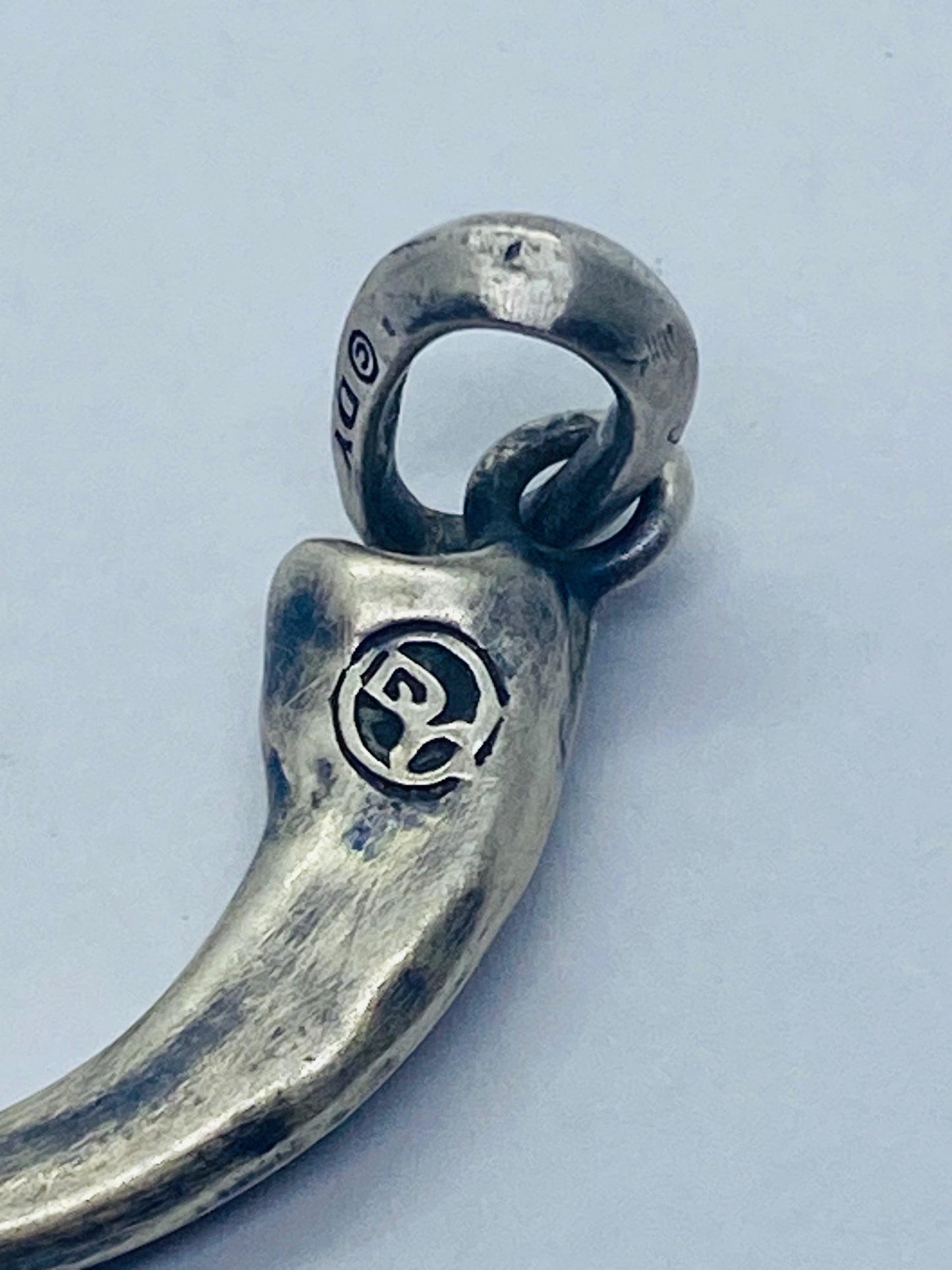 David Yurman Sterling Silver Amulets Shark Tooth Pendant