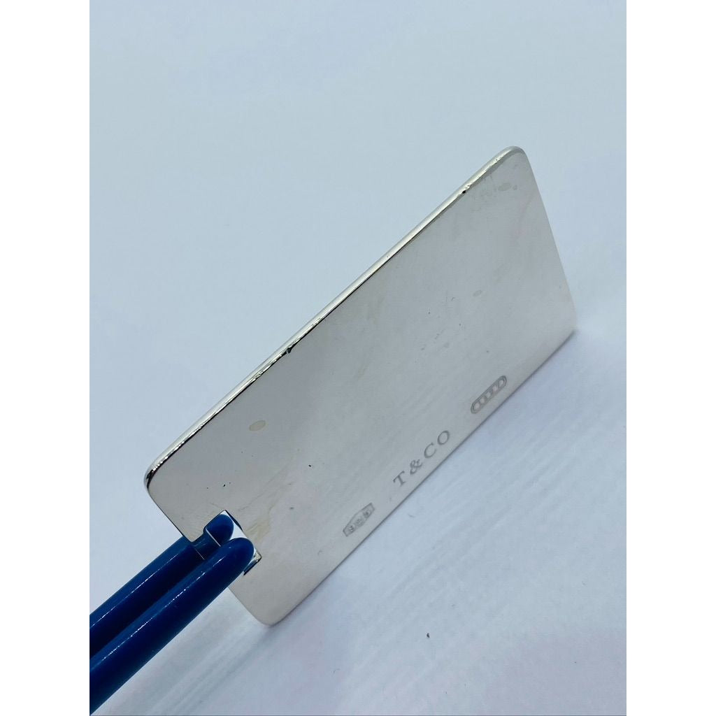 Genuine Tiffany & Co. 1837 Sterling Silver Luggage Tag 64x38MM