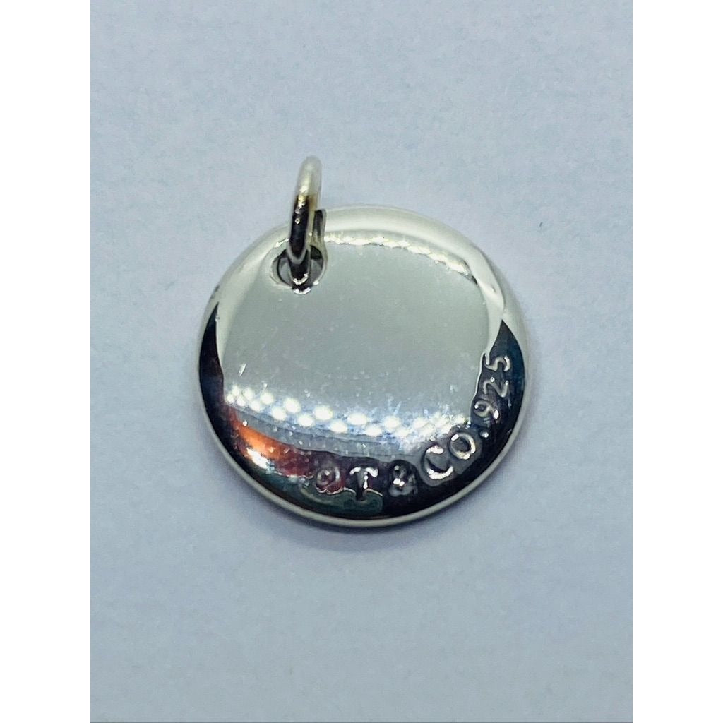 TIFFANY & CO S Initial Alphabet Sterling Silver Pendant