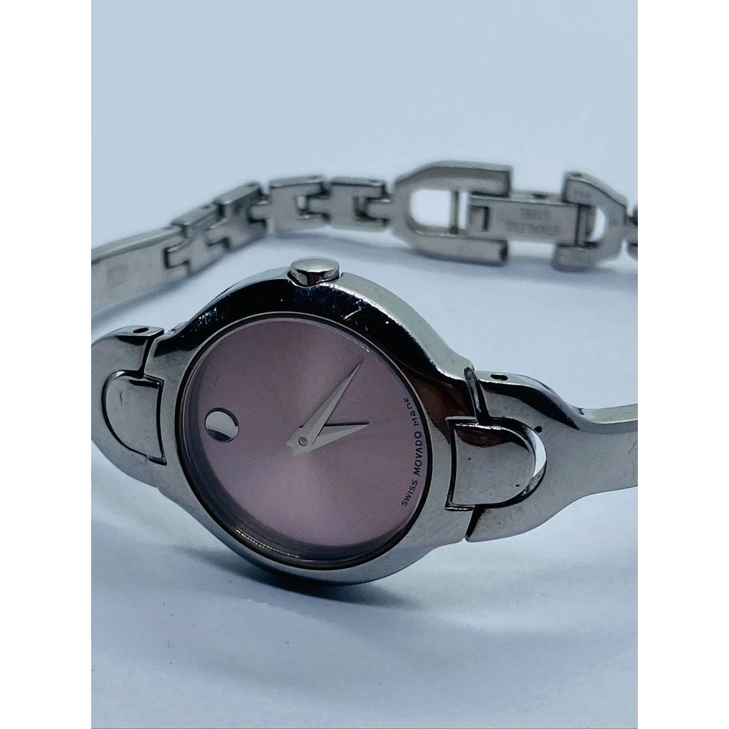 Movado Kara Stainless Steel Pink Dial 25MM