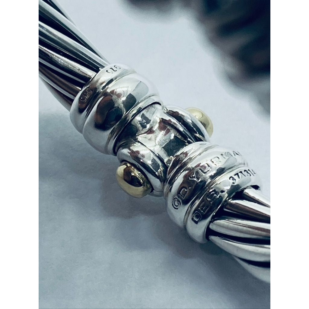 David Yurman Hinge Watch Case Bangle Bracelet 925 585