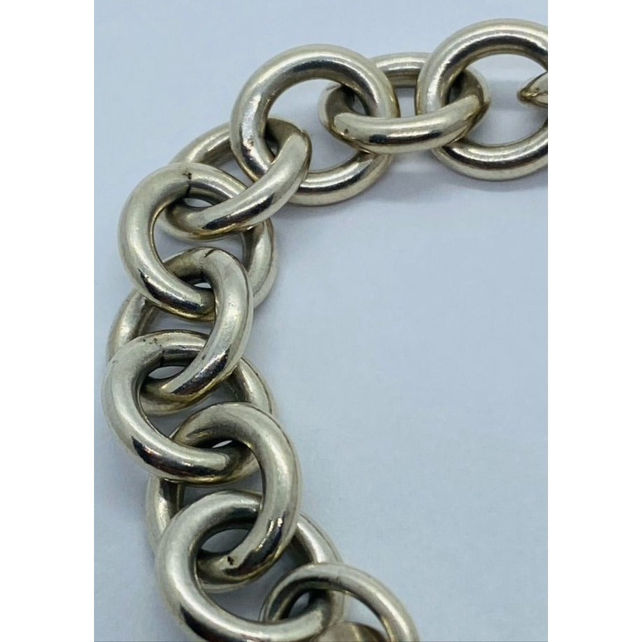 Tiffany & Co Please Return To Tiffany Heart Bracelet 7.75"