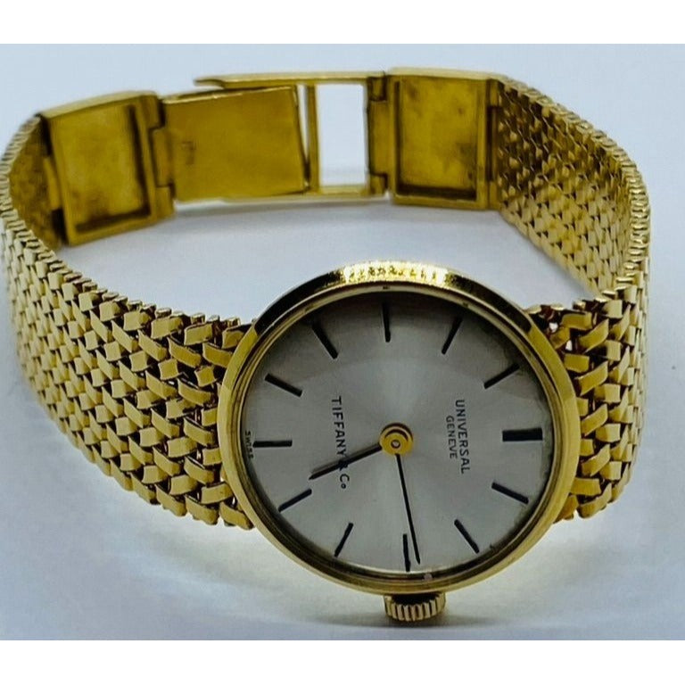 Tiffany & Co Universal Geneve 18K Yellow Gold Mechanical Watch