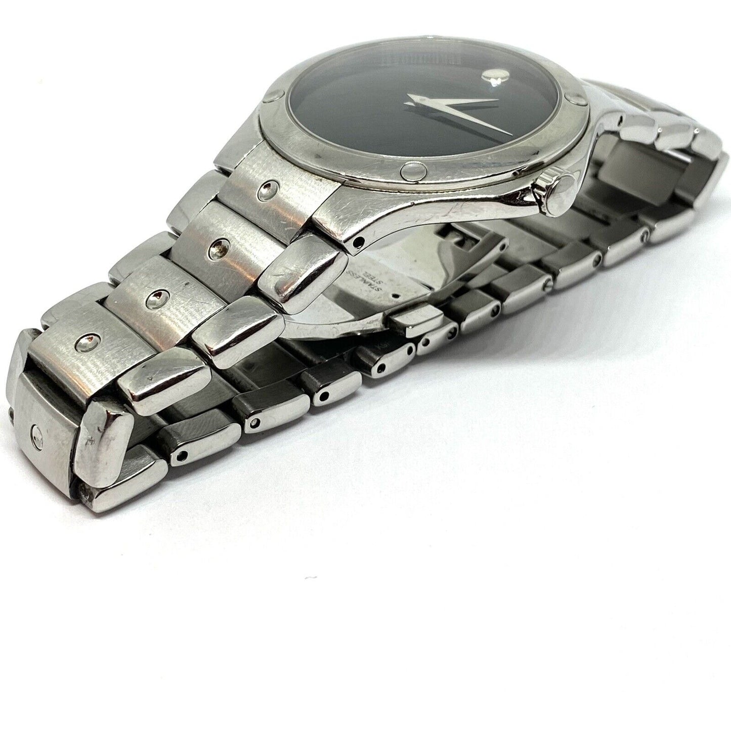 MOVADO Stainless Steel Sports Edition SE Museum Men's Watch 84.G1.1882 7.5”