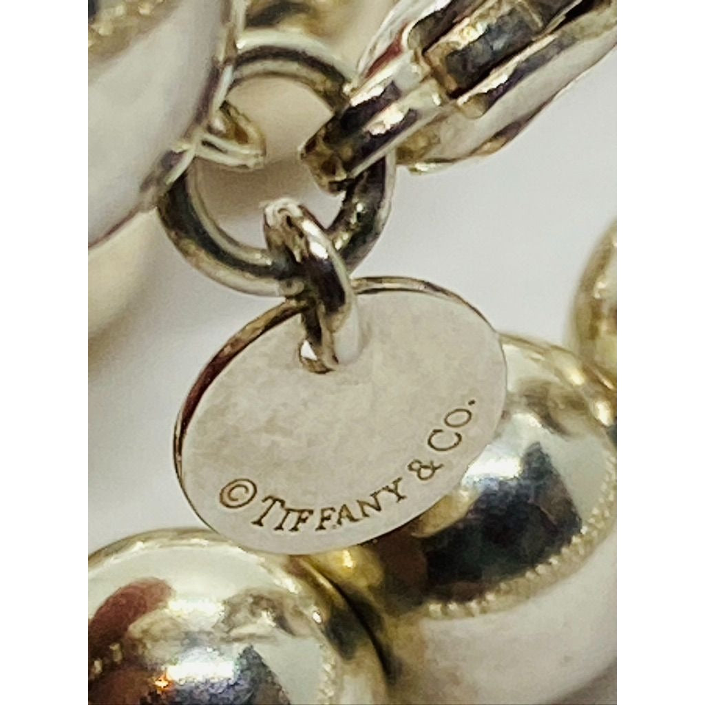 Tiffany & Co Hardwear Ball Bead 87" Extra Long Necklace RARE