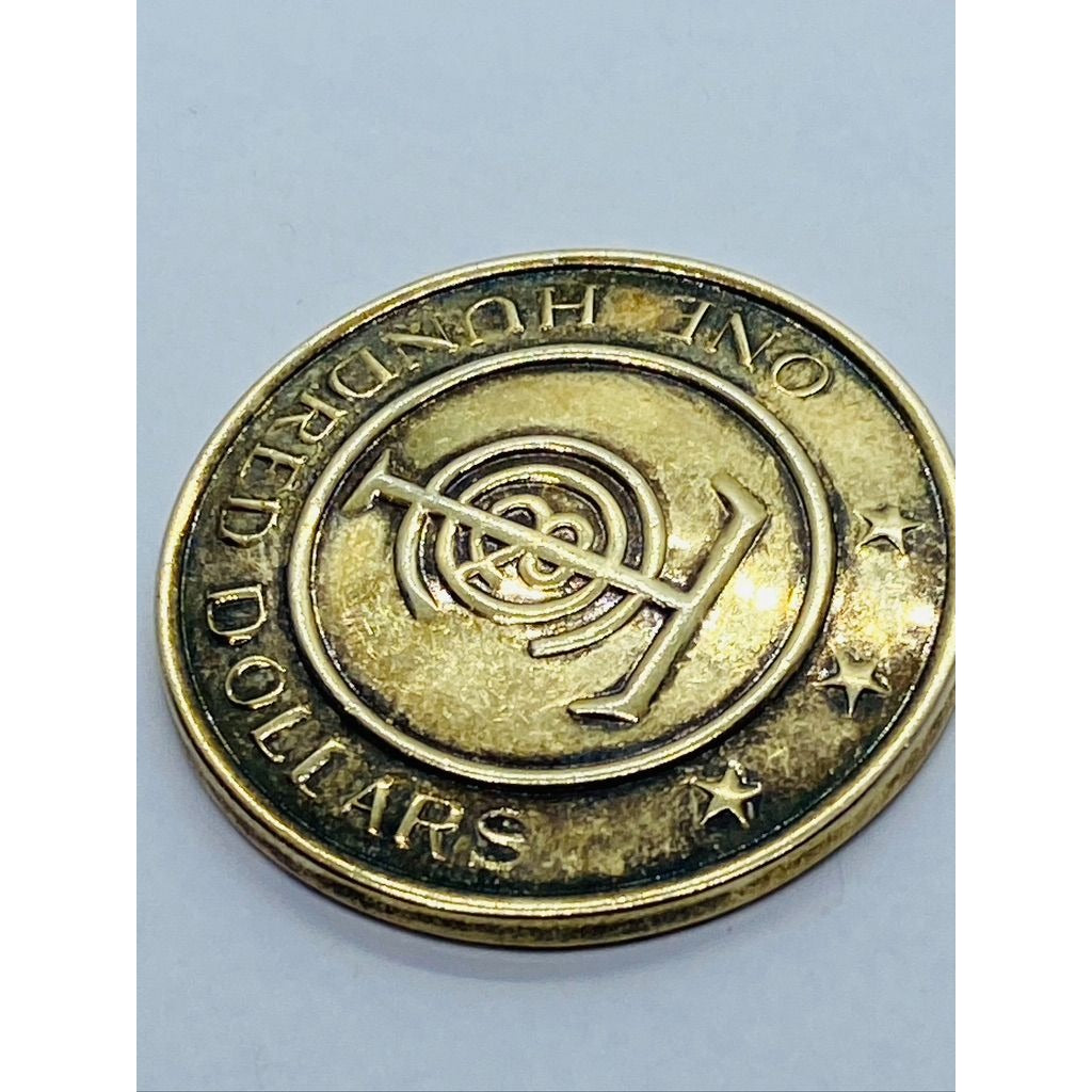 Tiffany & Co $100 One Hundred Dollars Token