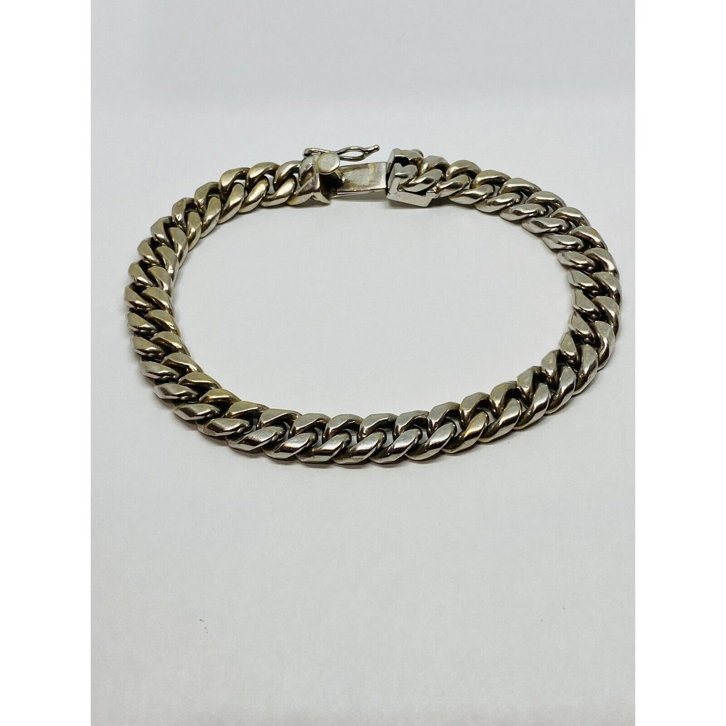 53.3 grams SOLID 14k GOLD CUBAN 8.5MM chain BRACELET 8.25”