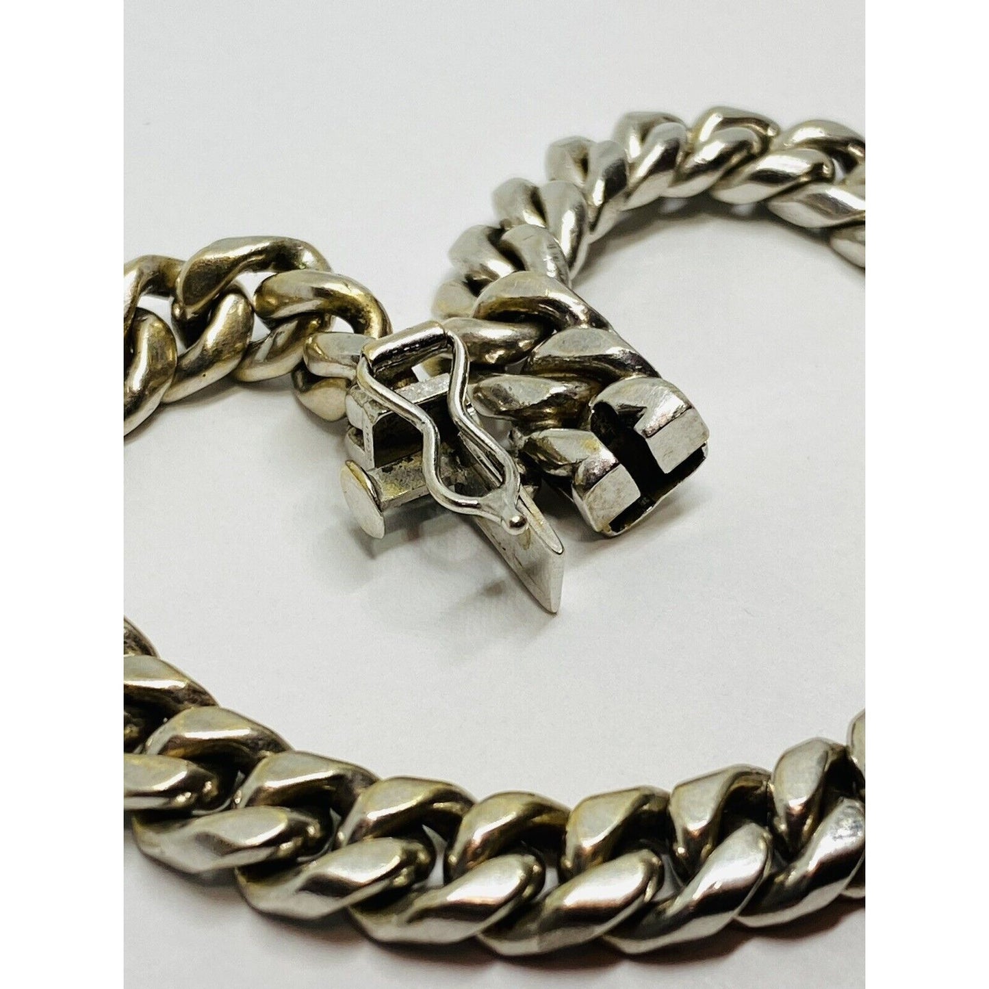 53.3 grams SOLID 14k GOLD CUBAN 8.5MM chain BRACELET 8.25”