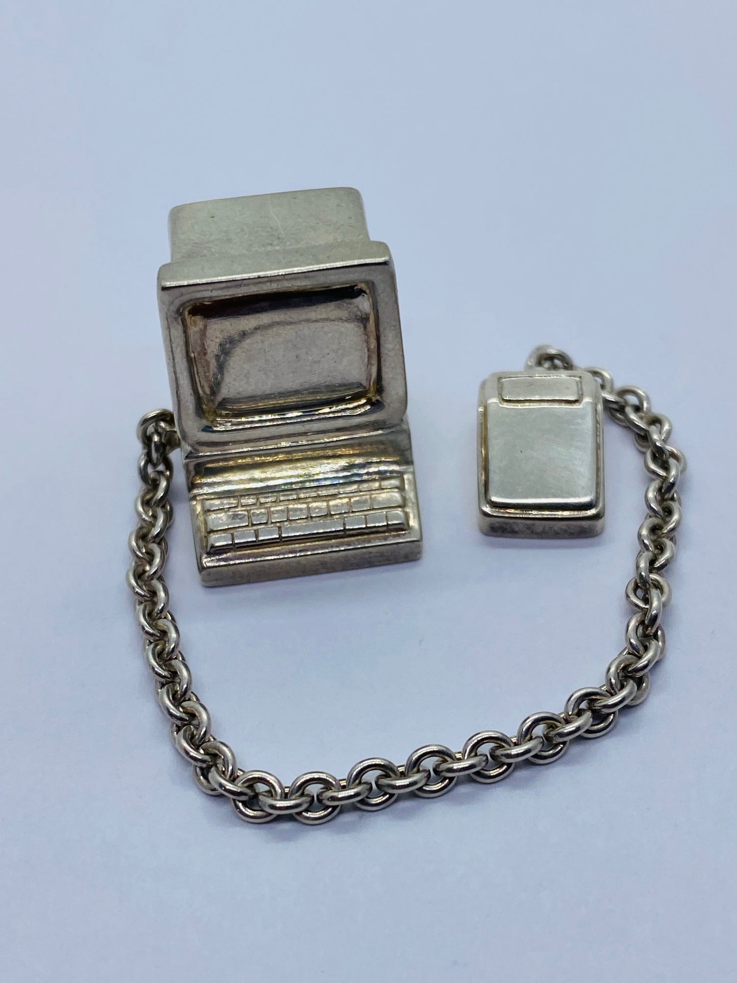 Tiffany & Co. Vintage Retired 90's Sterling Silver 925 Computer COLLECTOR PIECE